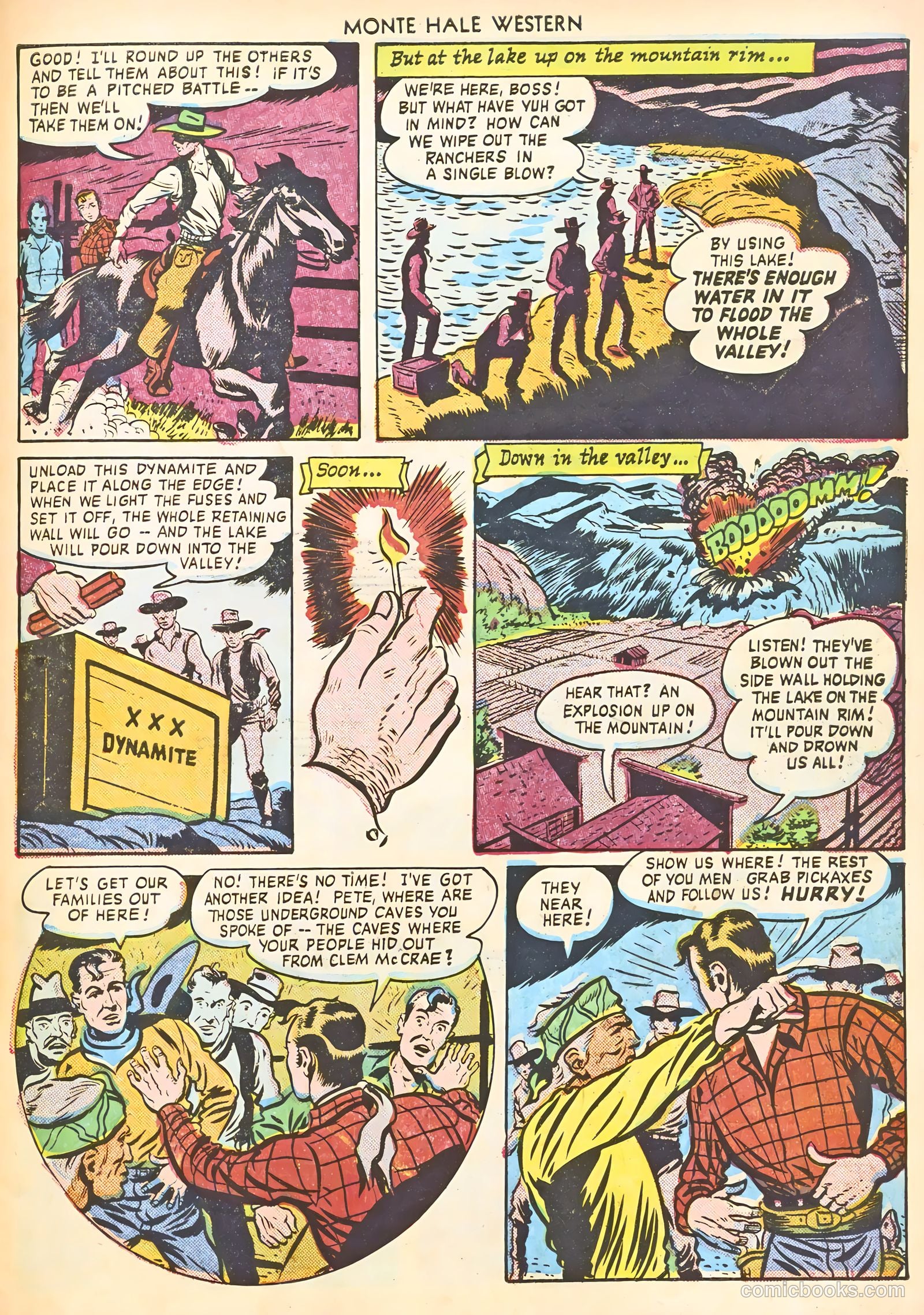 Monte Hale Western #56 (1951) — page 31 of 52