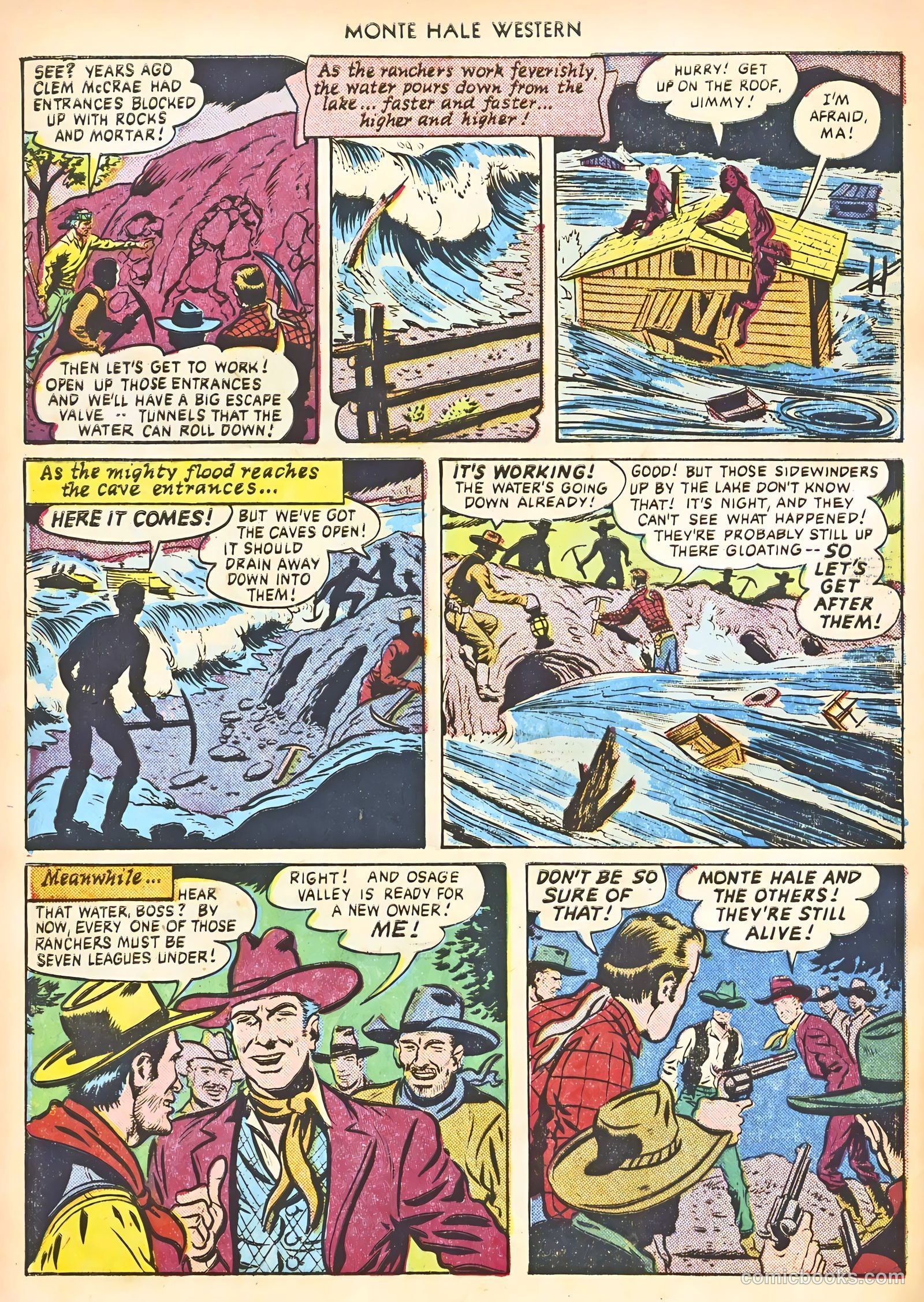 Monte Hale Western #56 (1951) — page 32 of 52