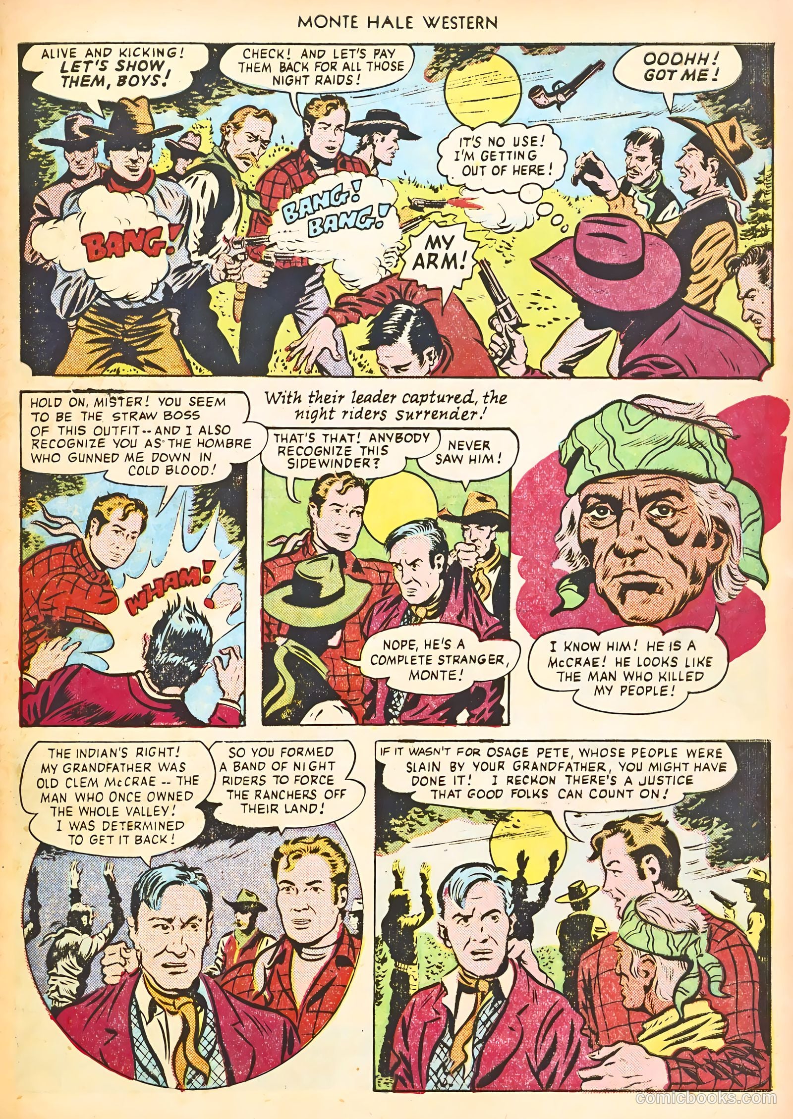 Monte Hale Western #56 (1951) — page 33 of 52
