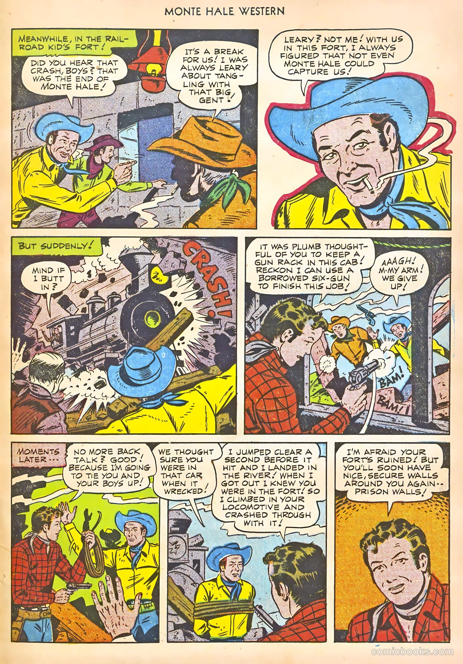 Monte Hale Western #56 (1951) — page 49 of 52