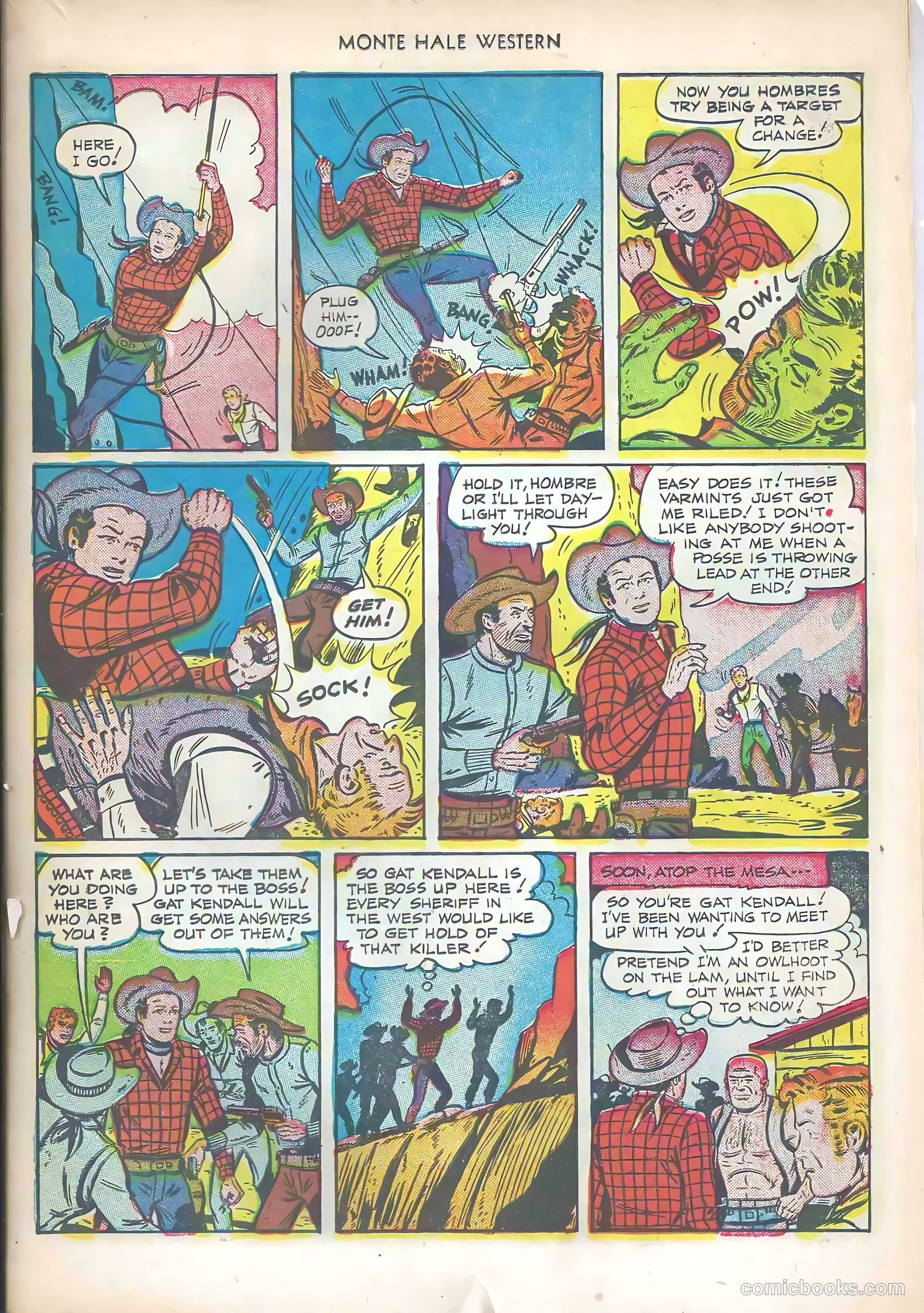 Monte Hale Western #57 (1951) — page 11 of 36
