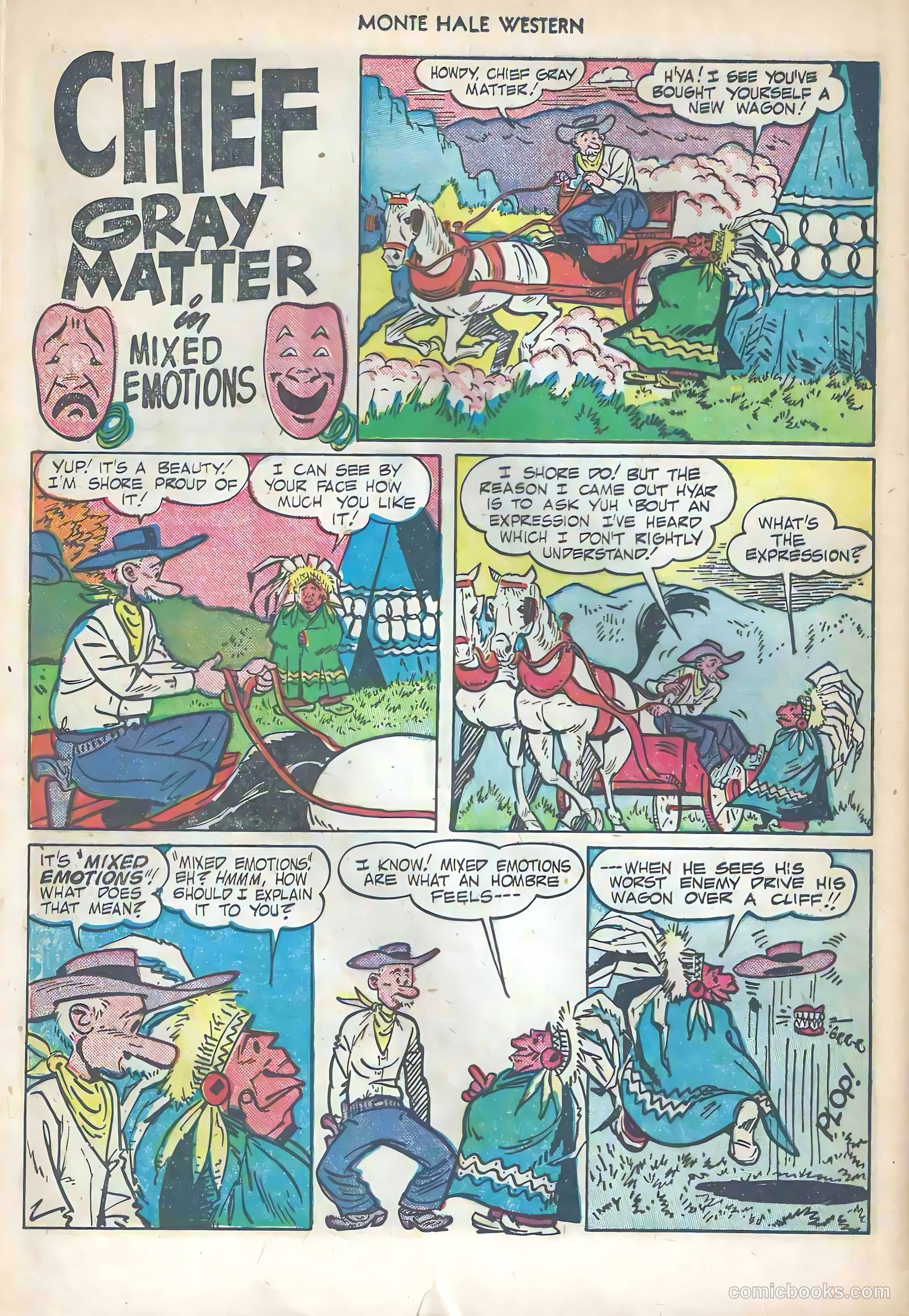 Monte Hale Western #57 (1951) — page 16 of 36