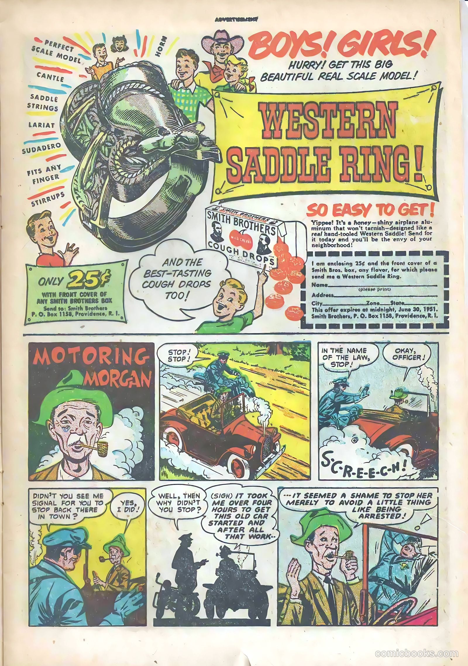 Monte Hale Western #57 (1951) — page 17 of 36