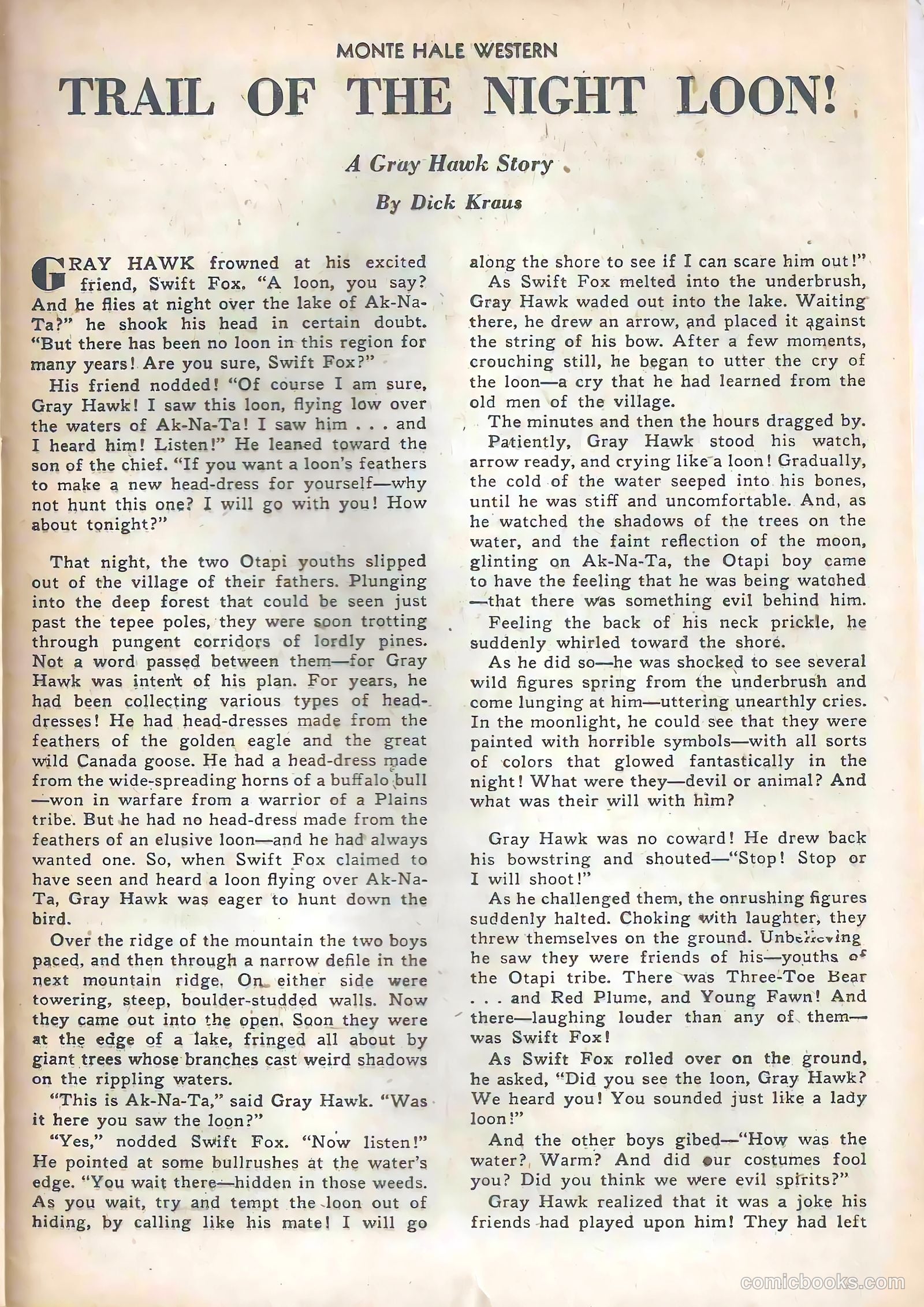 Monte Hale Western #57 (1951) — page 25 of 36