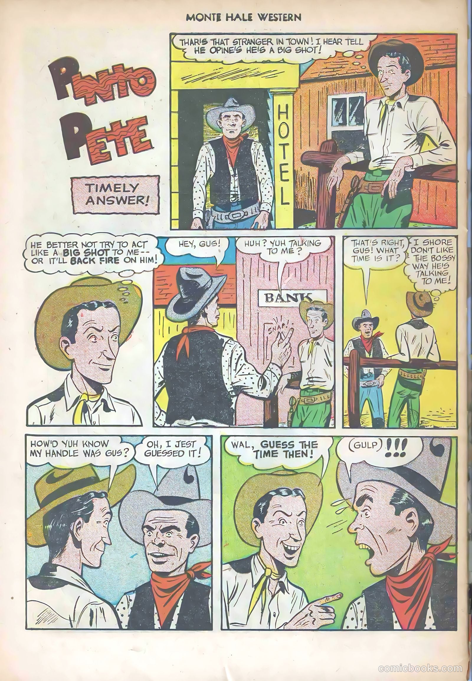 Monte Hale Western #57 (1951) — page 34 of 36