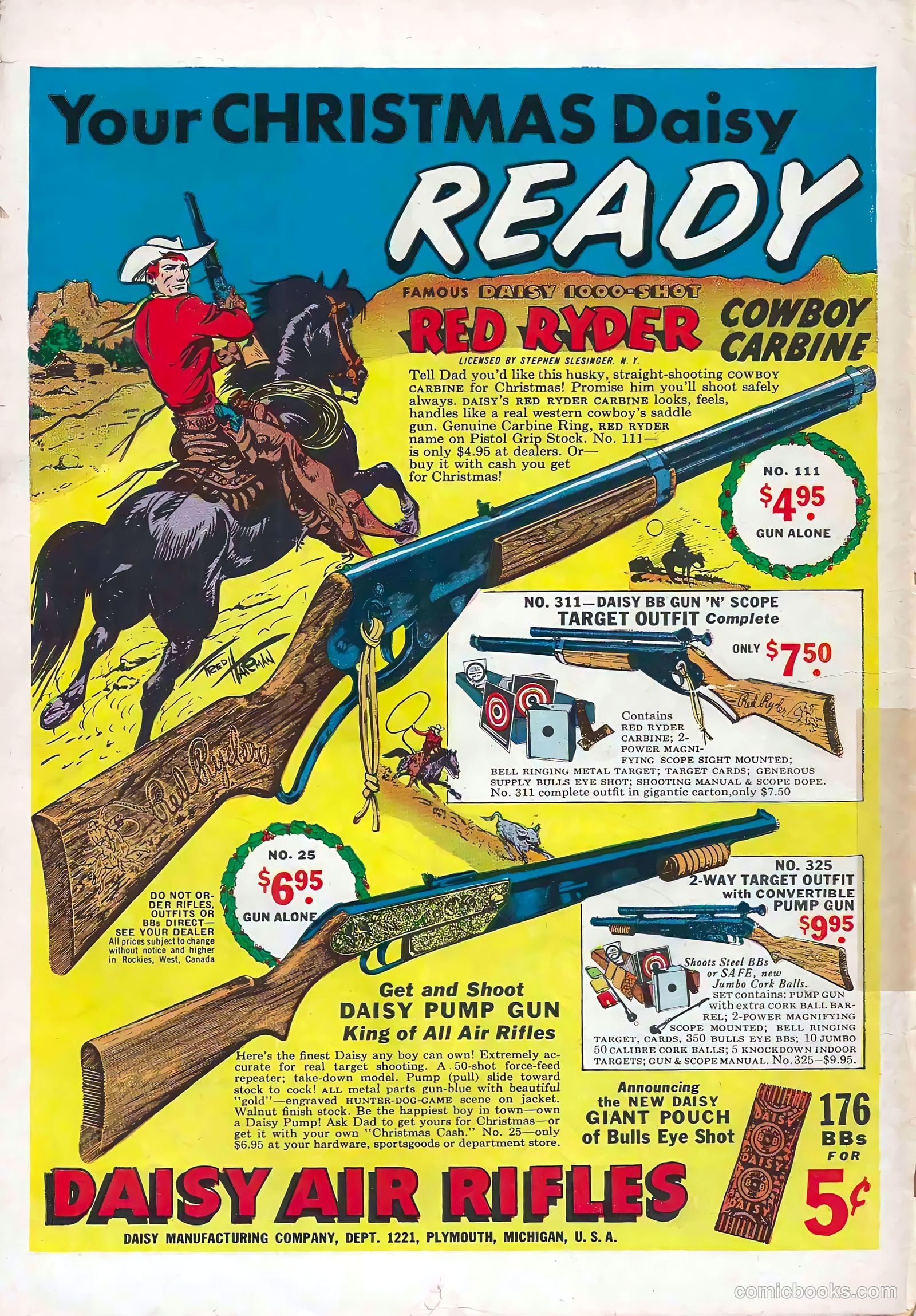 Monte Hale Western #57 (1951) — page 36 of 36