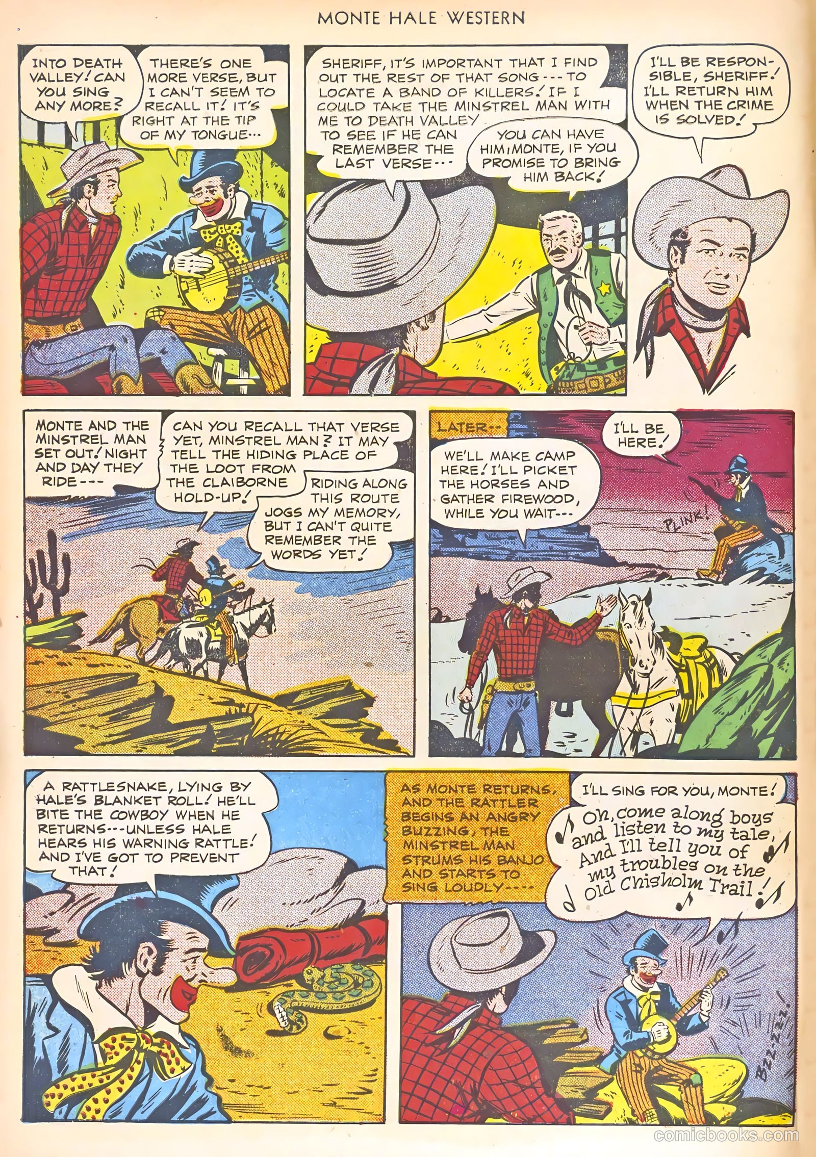 Monte Hale Western #58 (1951) — page 6 of 52