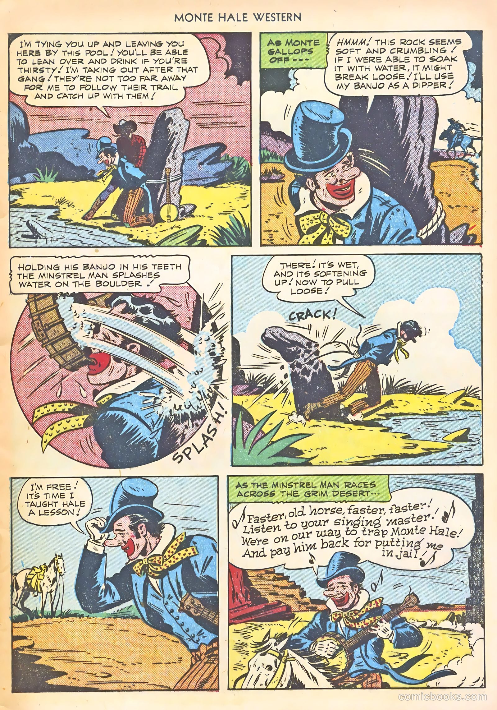 Monte Hale Western #58 (1951) — page 9 of 52
