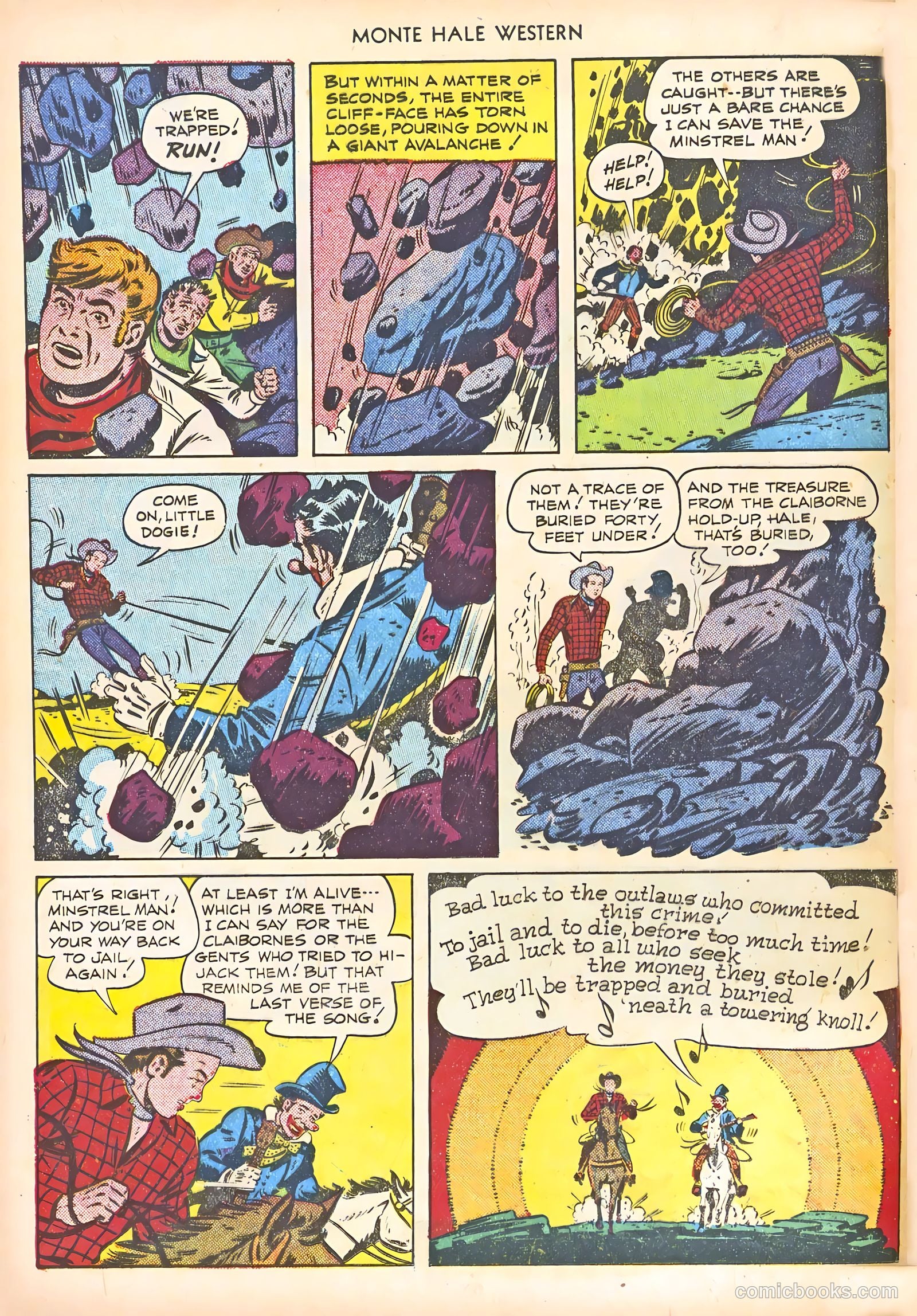 Monte Hale Western #58 (1951) — page 12 of 52