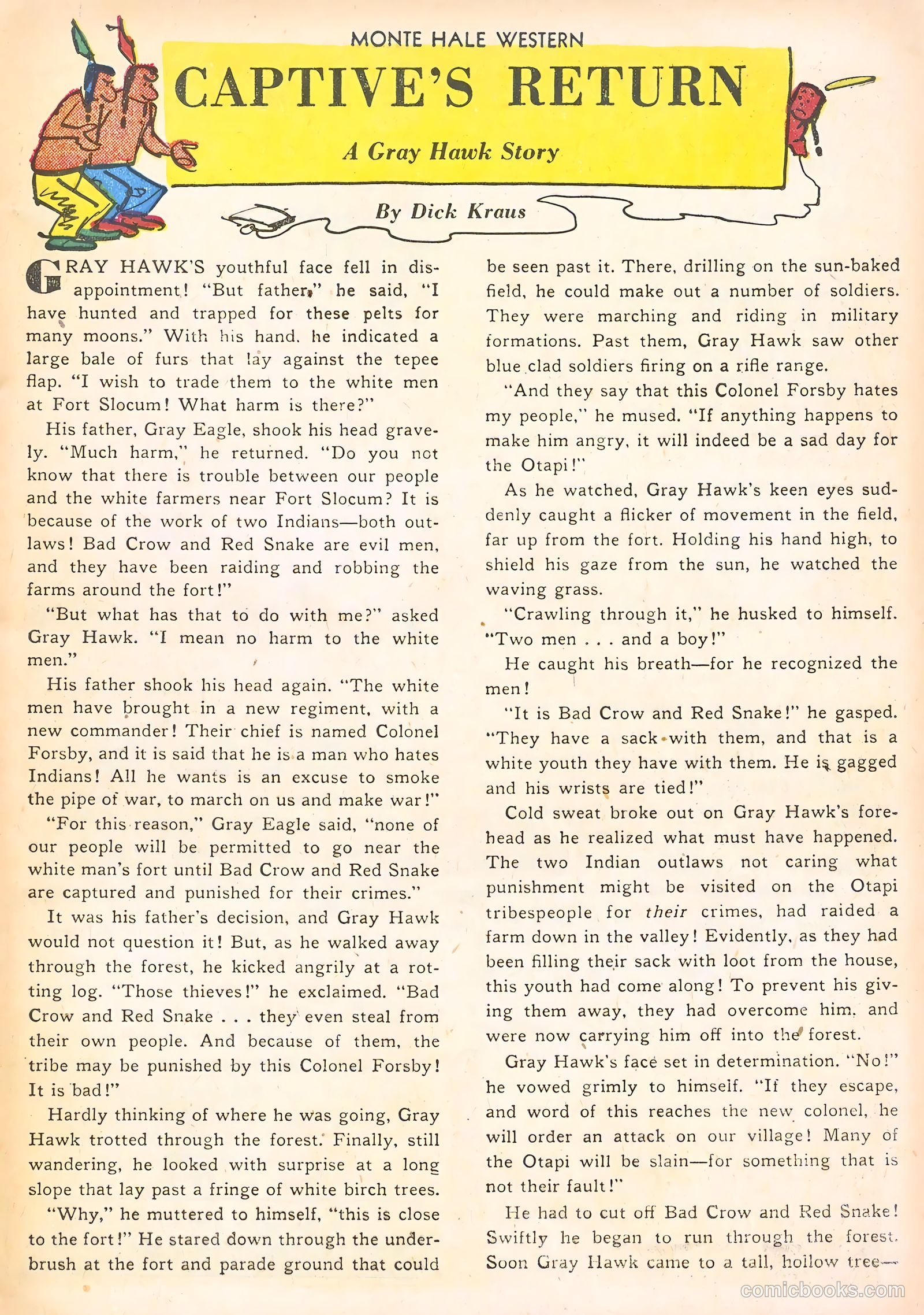Monte Hale Western #58 (1951) — page 13 of 52