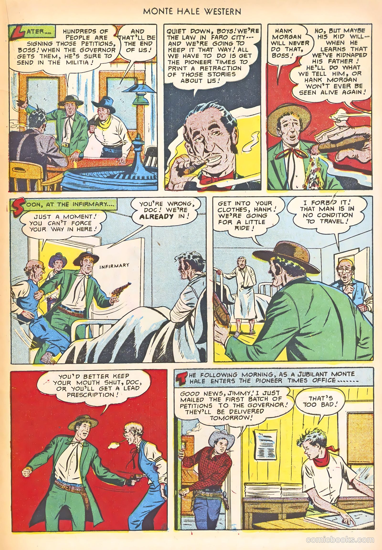 Monte Hale Western #58 (1951) — page 35 of 52