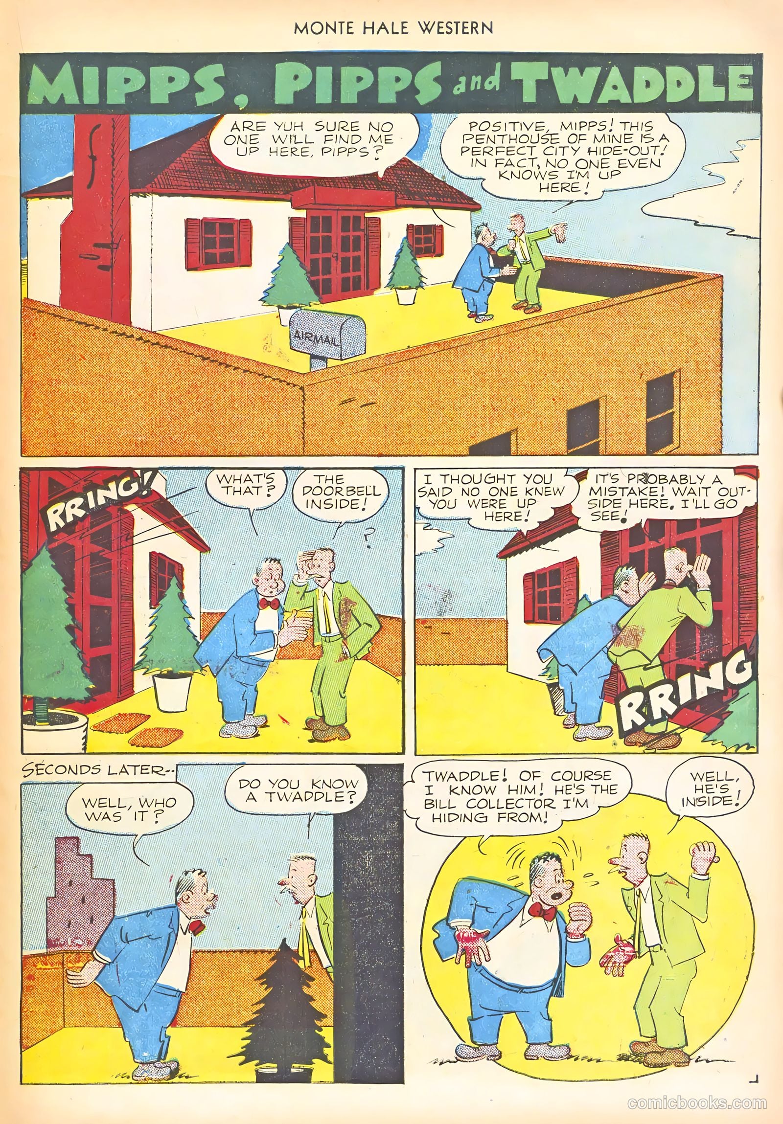 Monte Hale Western #58 (1951) — page 39 of 52