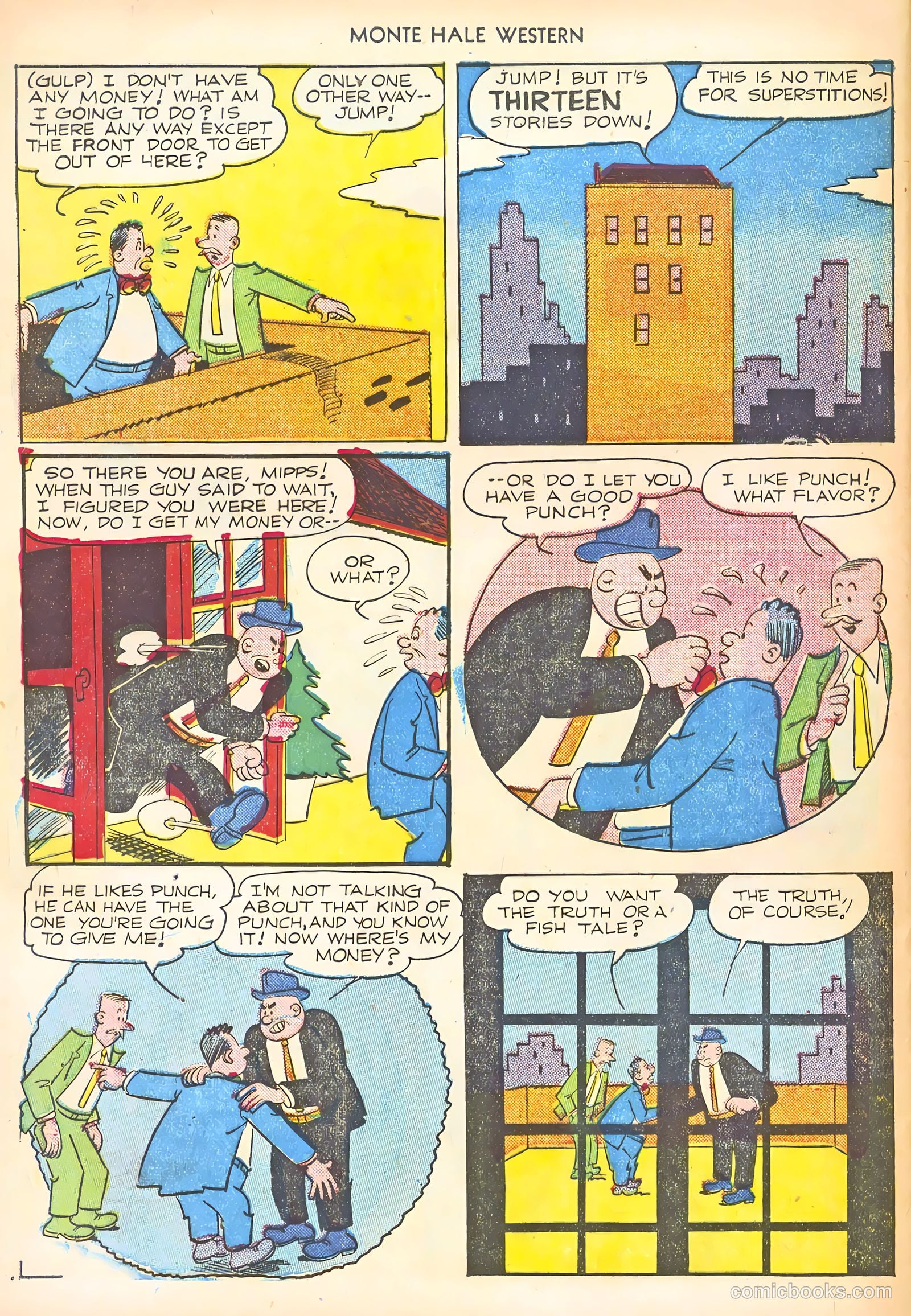 Monte Hale Western #58 (1951) — page 40 of 52