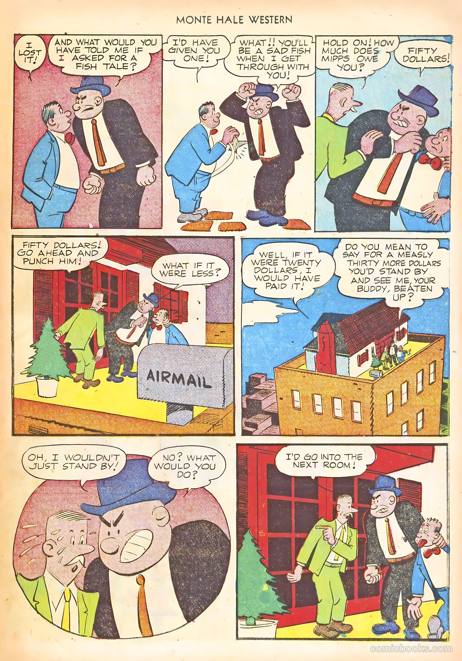 Monte Hale Western #58 (1951) — page 41 of 52