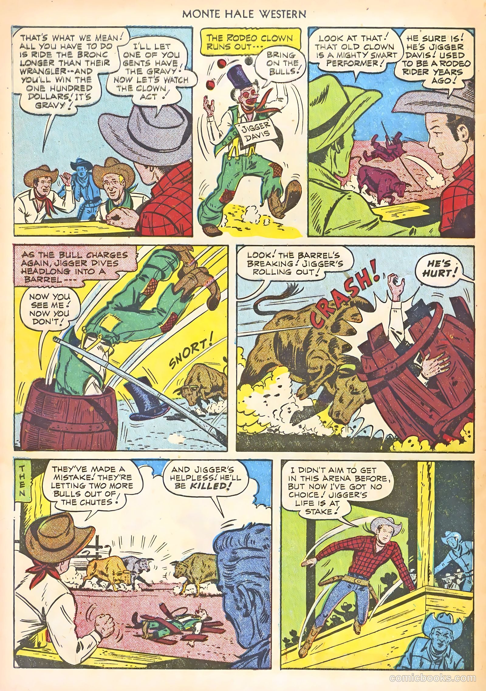 Monte Hale Western #58 (1951) — page 44 of 52