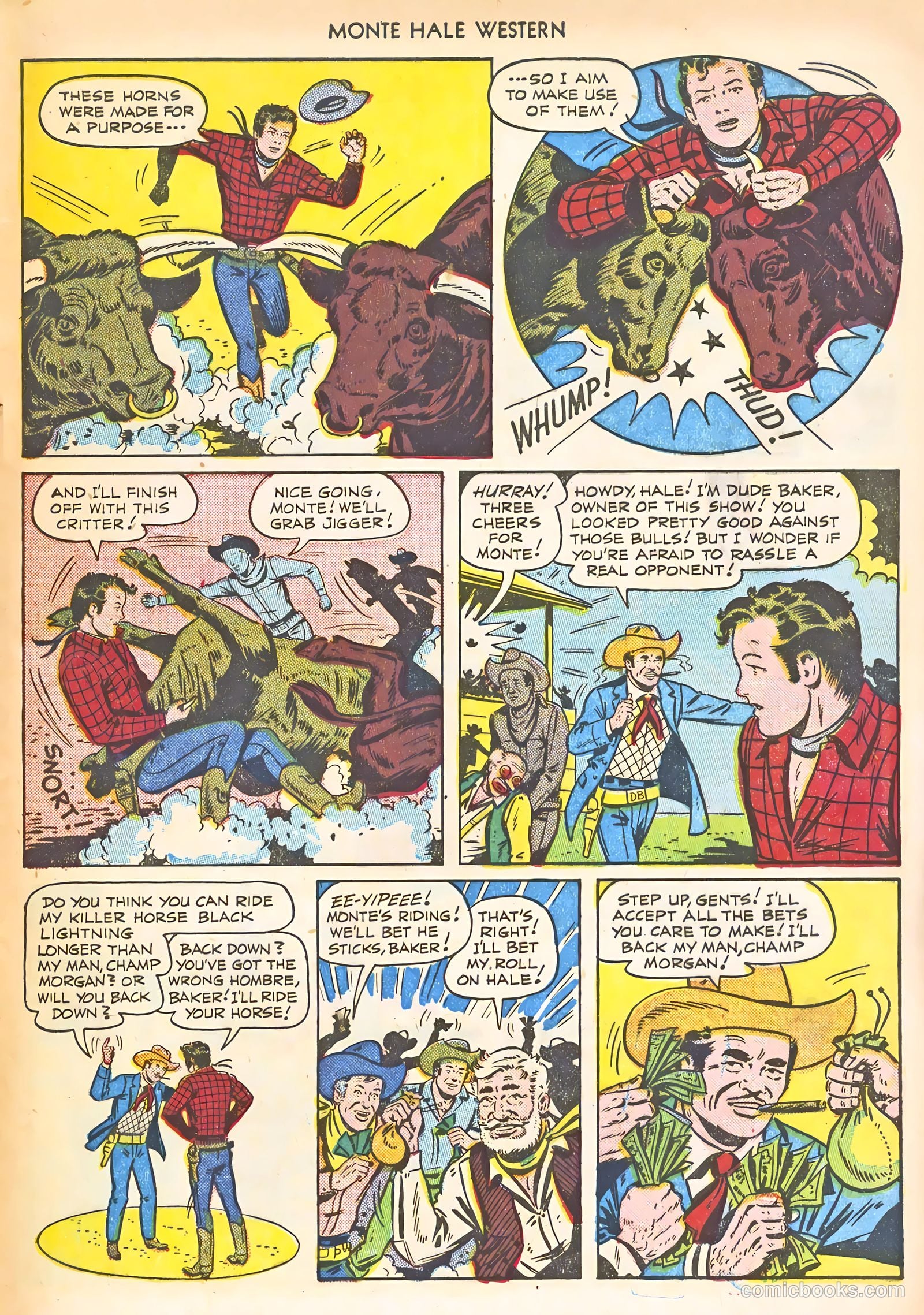 Monte Hale Western #58 (1951) — page 45 of 52