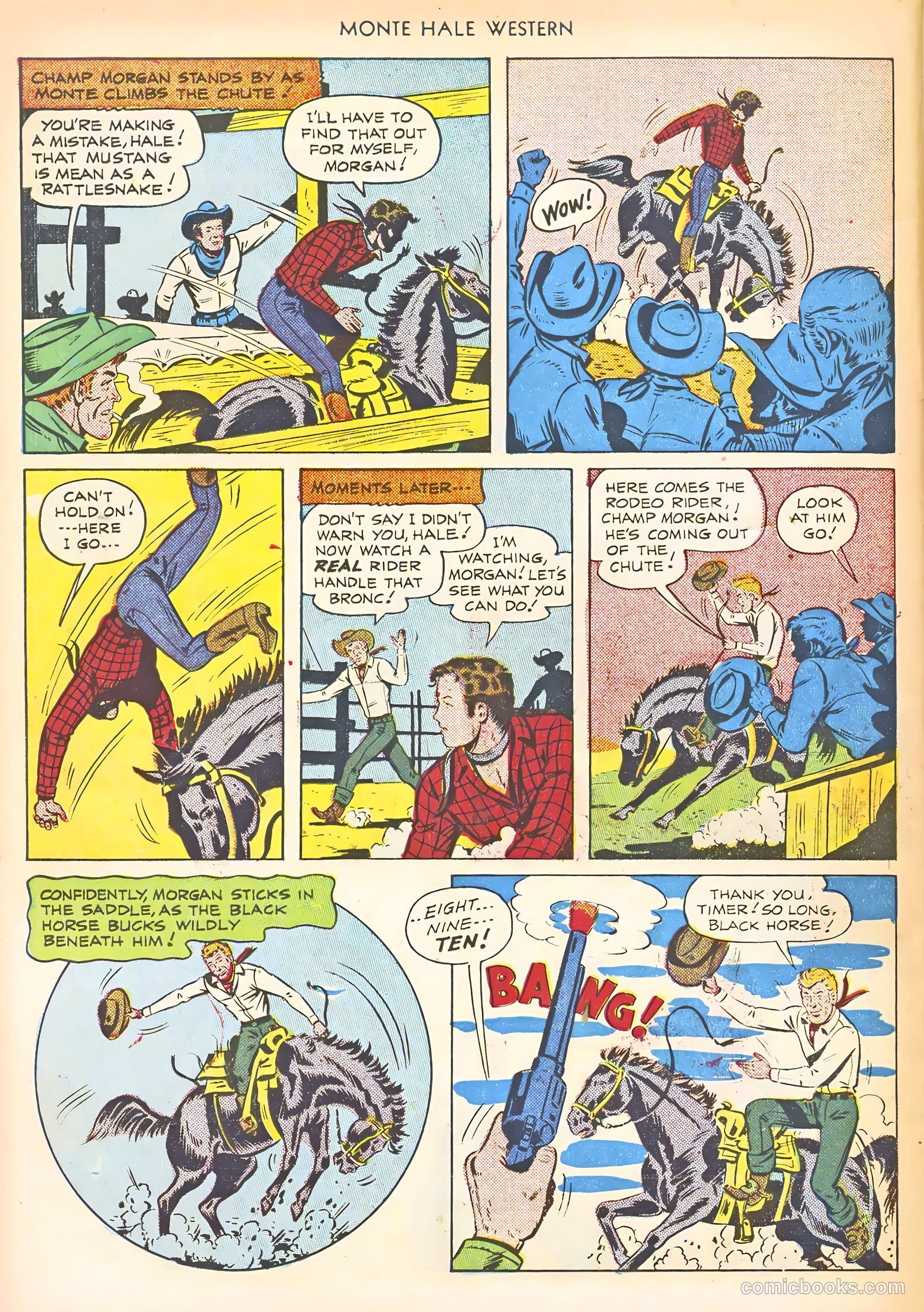 Monte Hale Western #58 (1951) — page 46 of 52