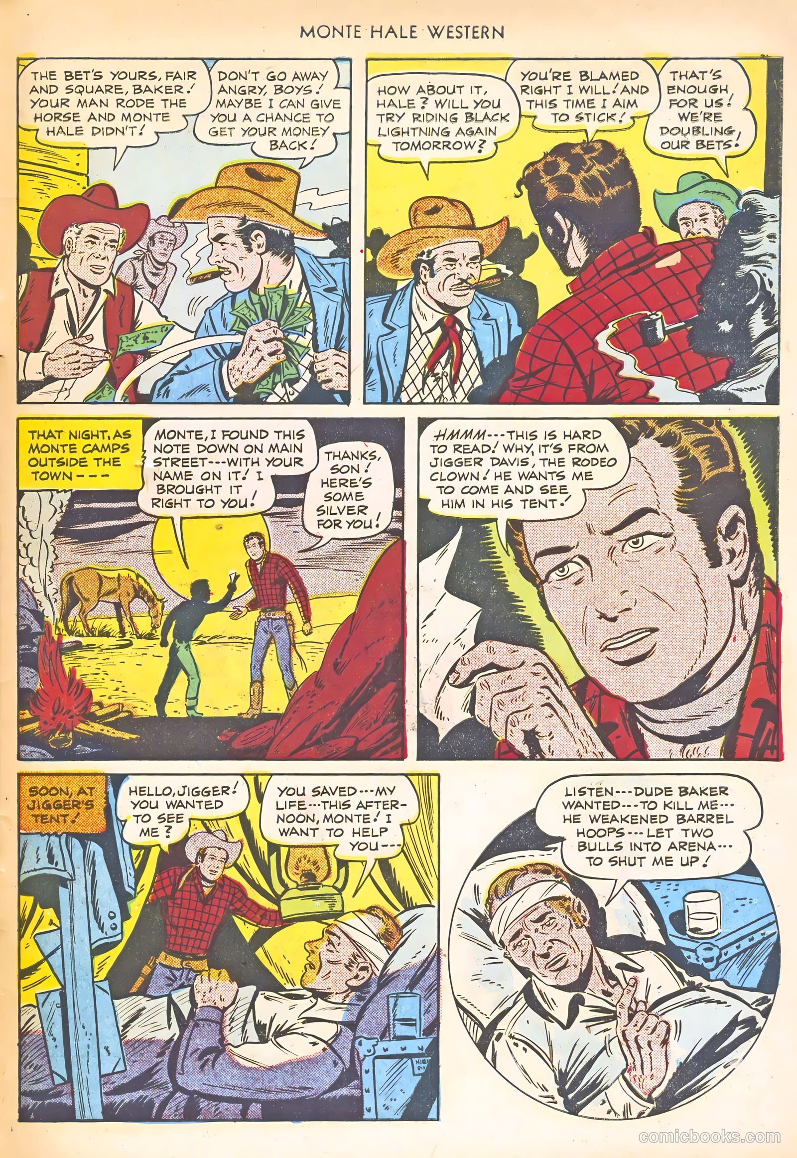 Monte Hale Western #58 (1951) — page 47 of 52