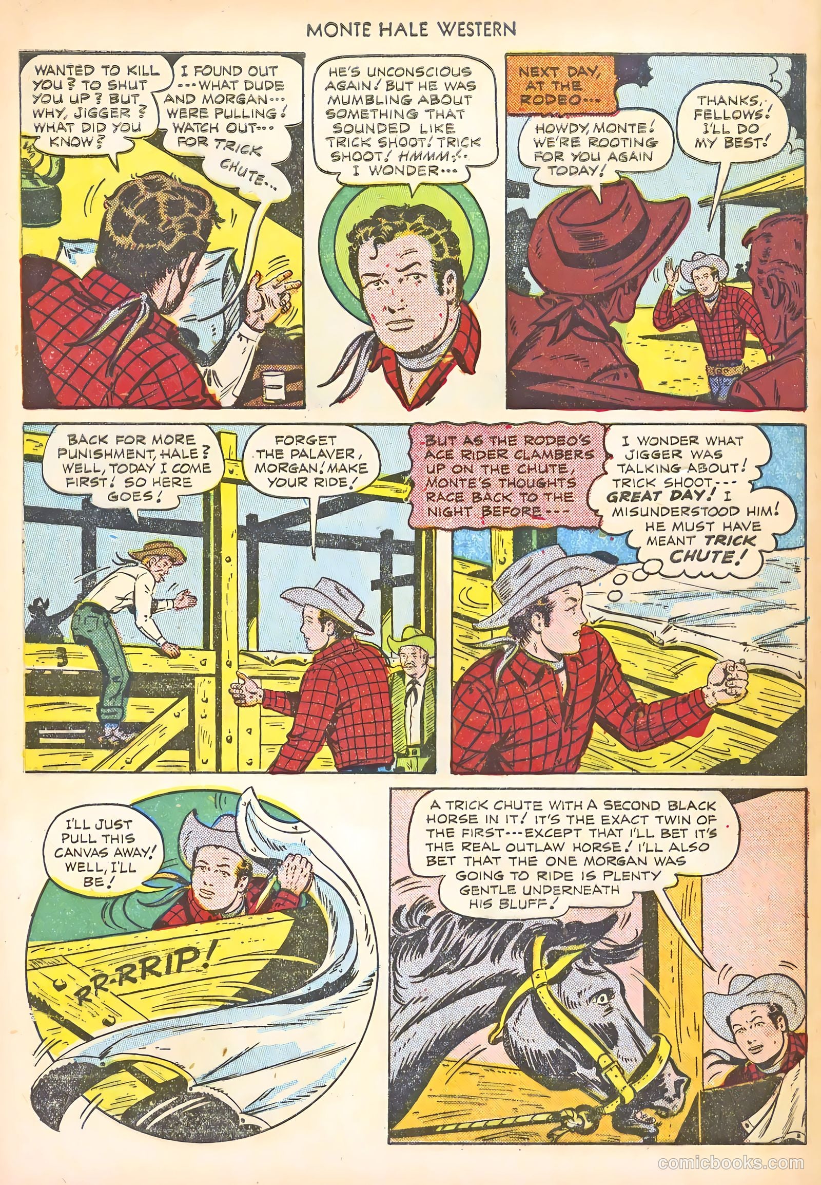 Monte Hale Western #58 (1951) — page 48 of 52
