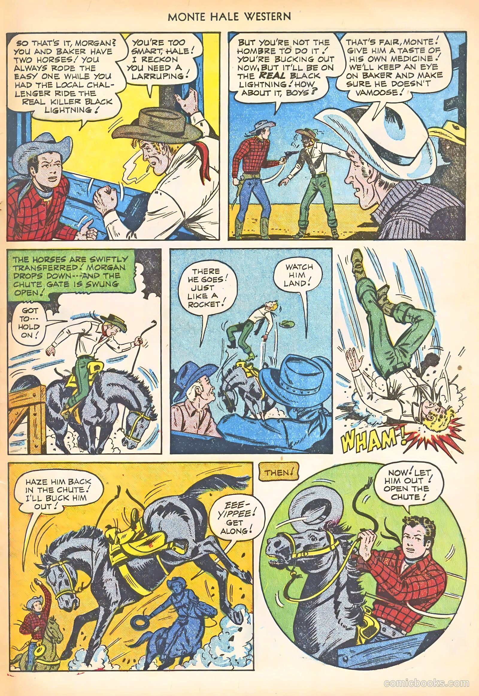 Monte Hale Western #58 (1951) — page 49 of 52