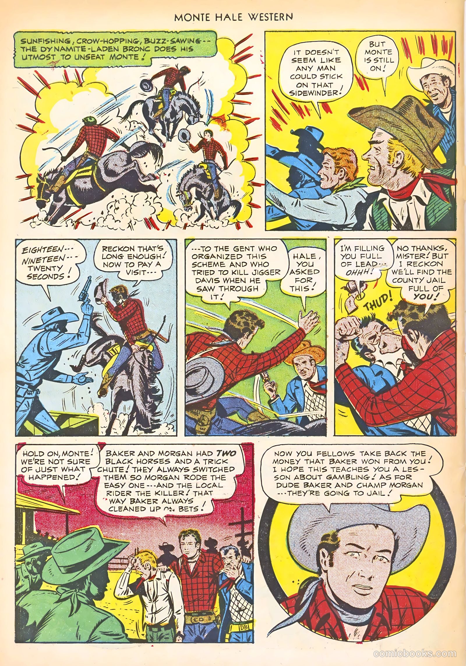 Monte Hale Western #58 (1951) — page 50 of 52