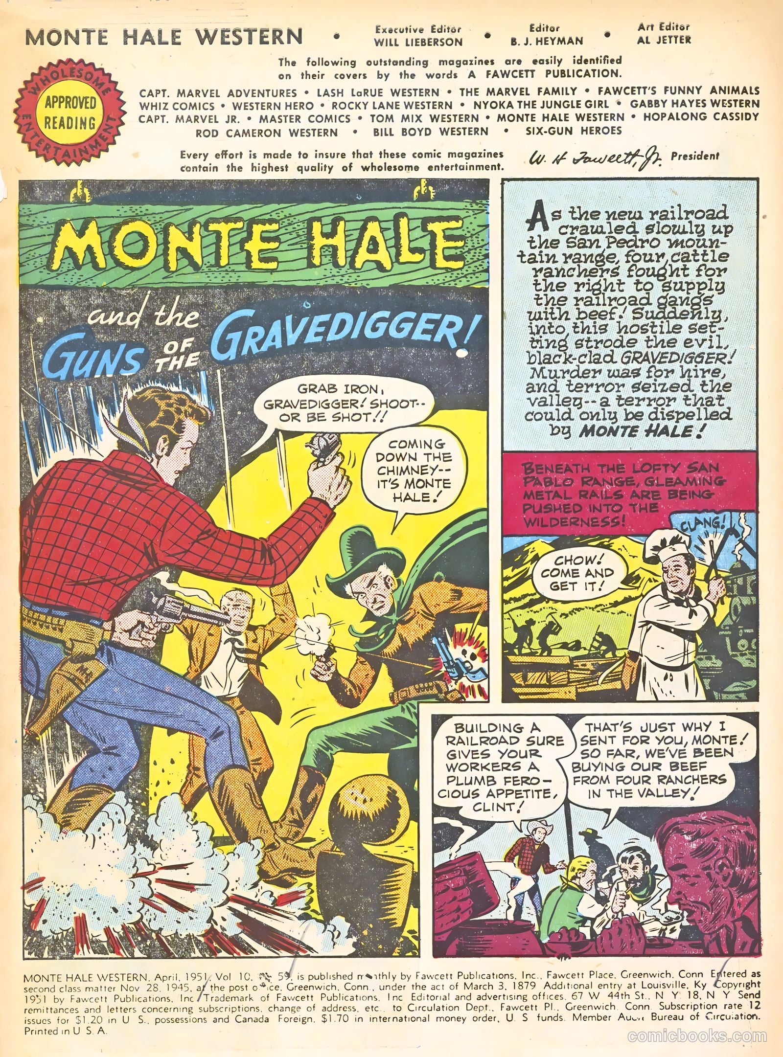 Monte Hale Western #59 (1951) — page 3 of 52