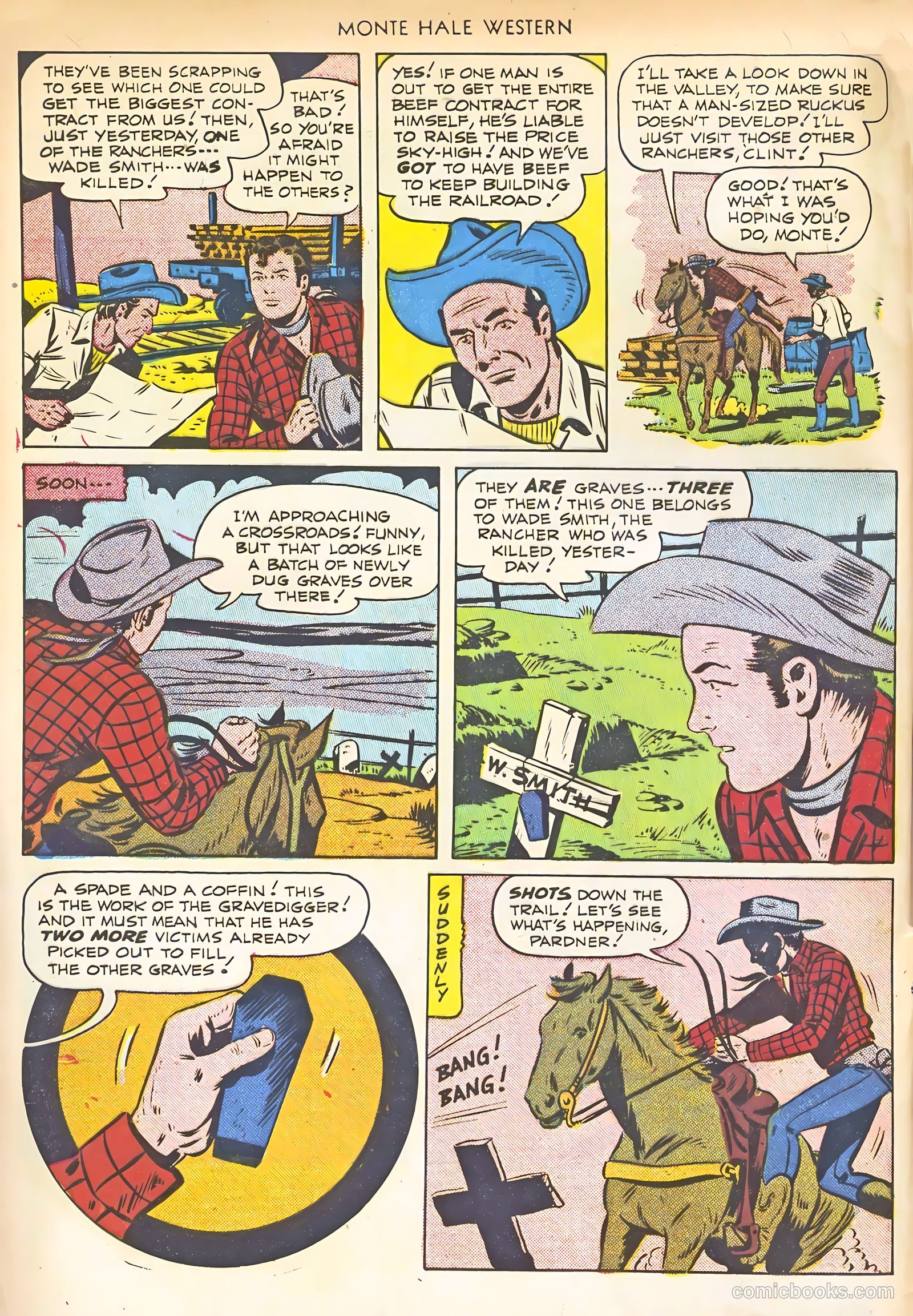 Monte Hale Western #59 (1951) — page 4 of 52