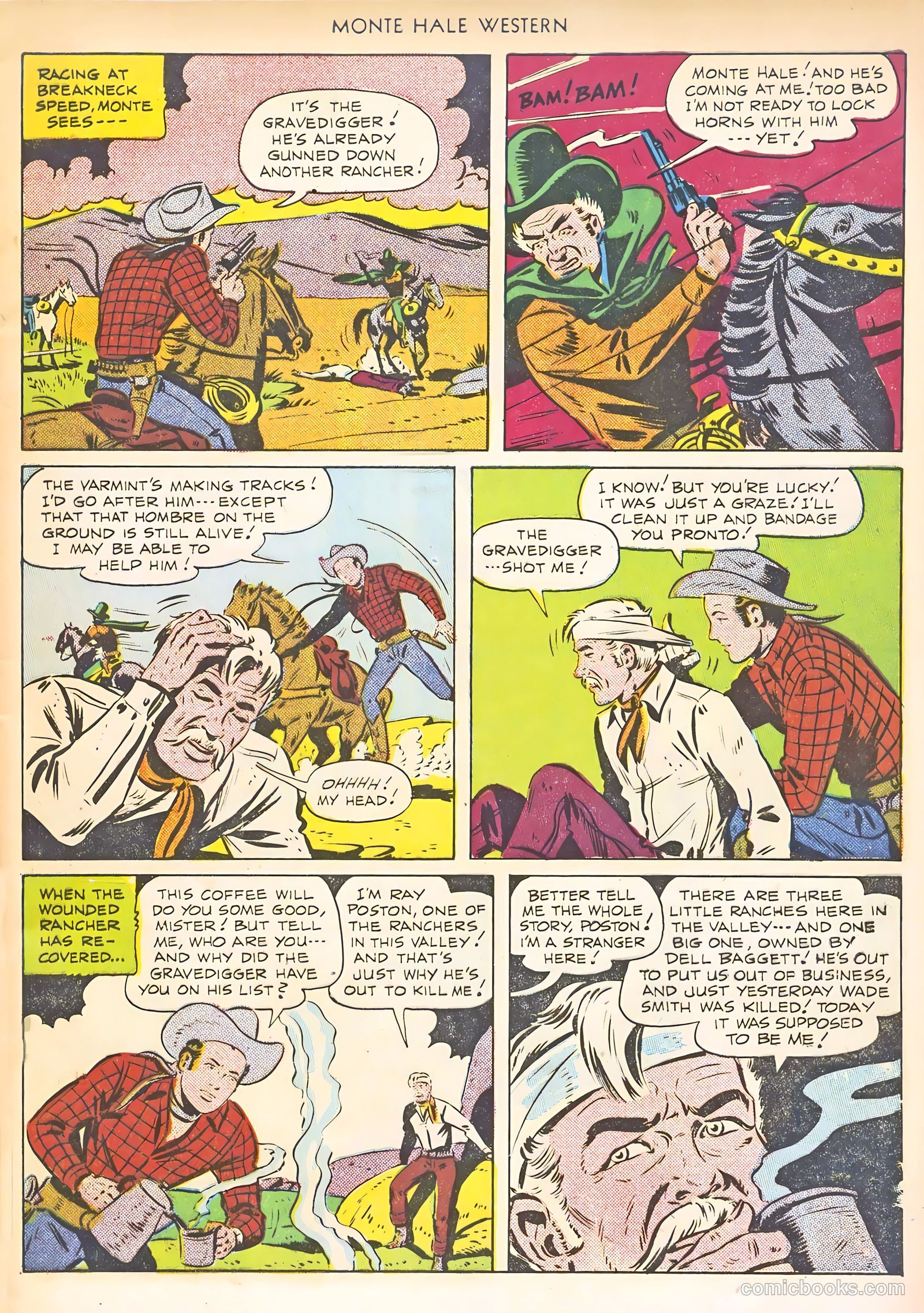 Monte Hale Western #59 (1951) — page 5 of 52