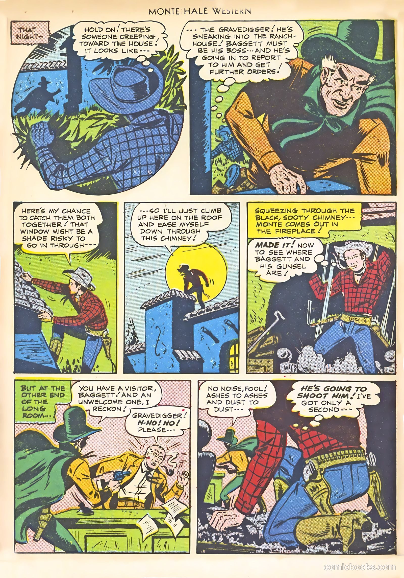 Monte Hale Western #59 (1951) — page 8 of 52