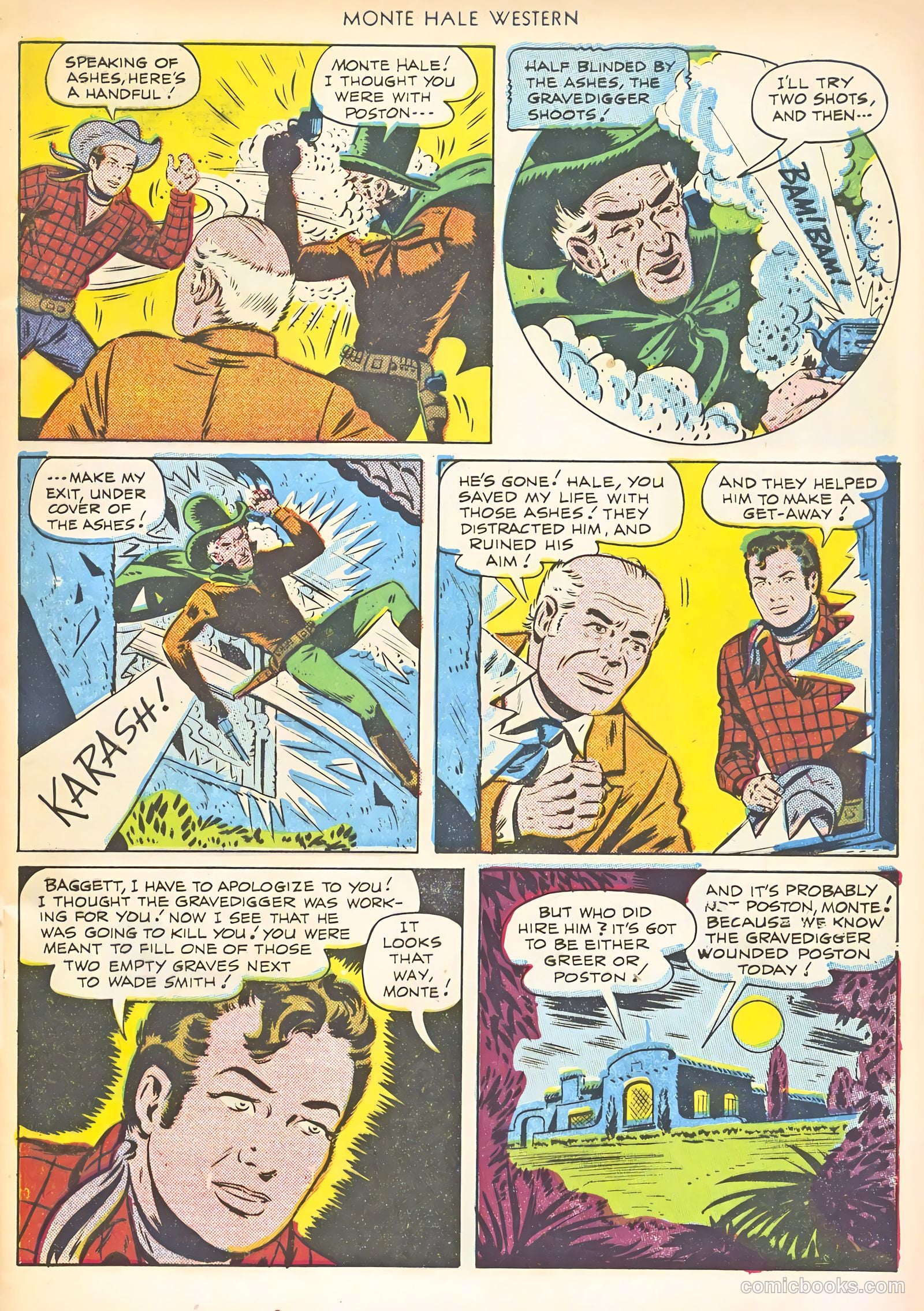 Monte Hale Western #59 (1951) — page 9 of 52