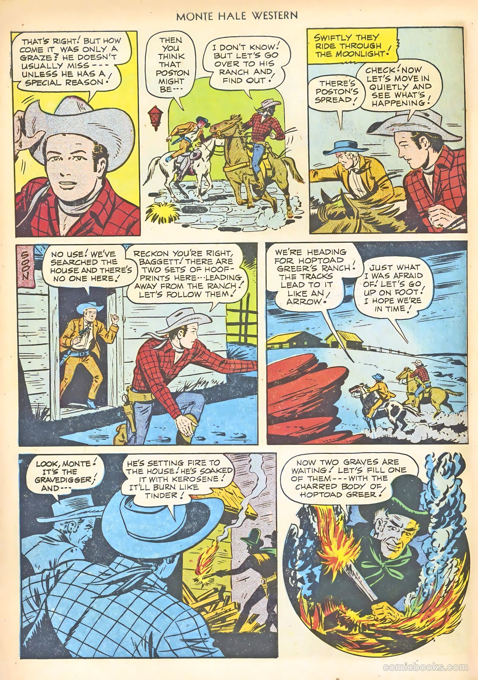 Monte Hale Western #59 (1951) — page 10 of 52