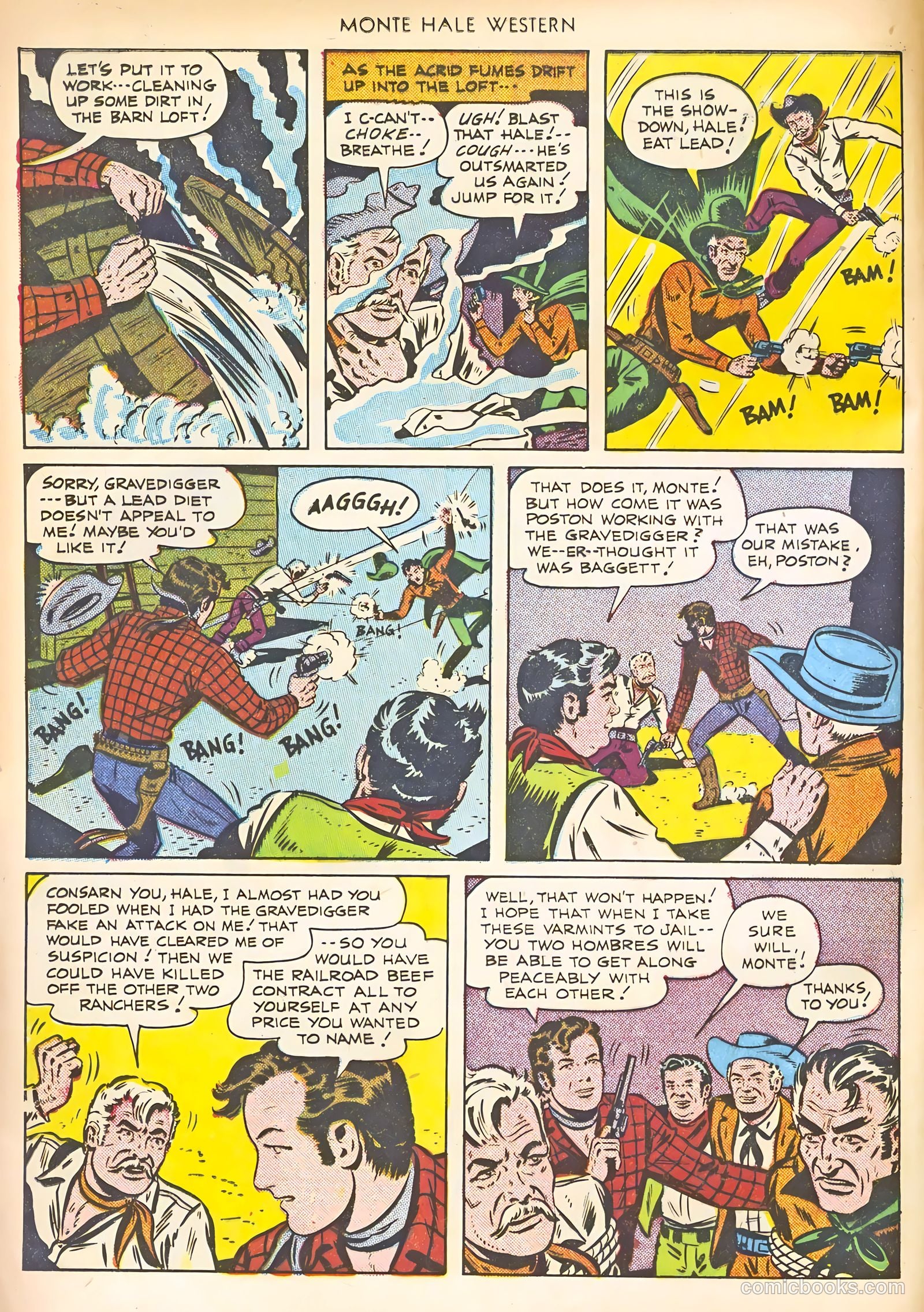 Monte Hale Western #59 (1951) — page 12 of 52