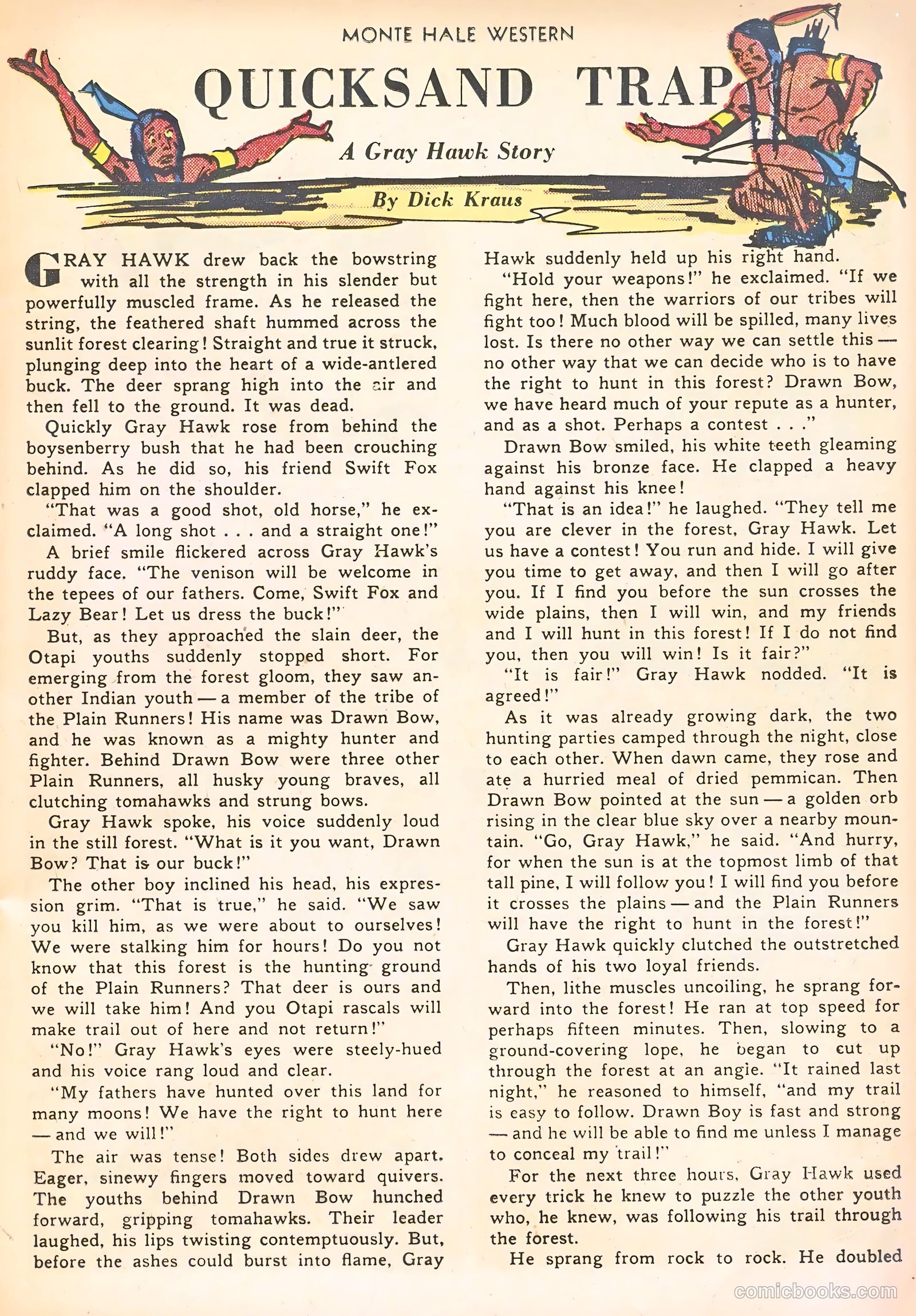 Monte Hale Western #59 (1951) — page 13 of 52