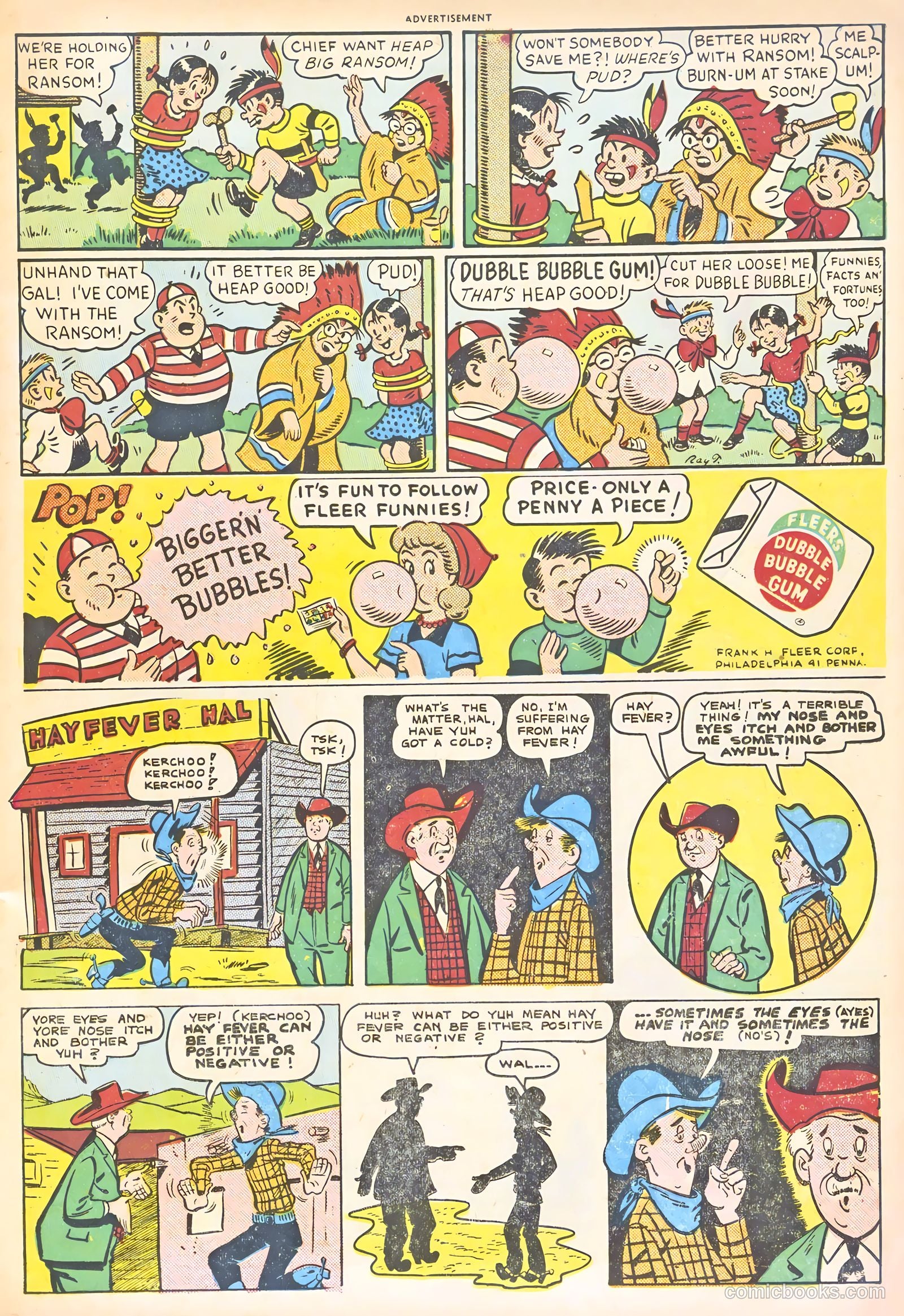 Monte Hale Western #59 (1951) — page 15 of 52