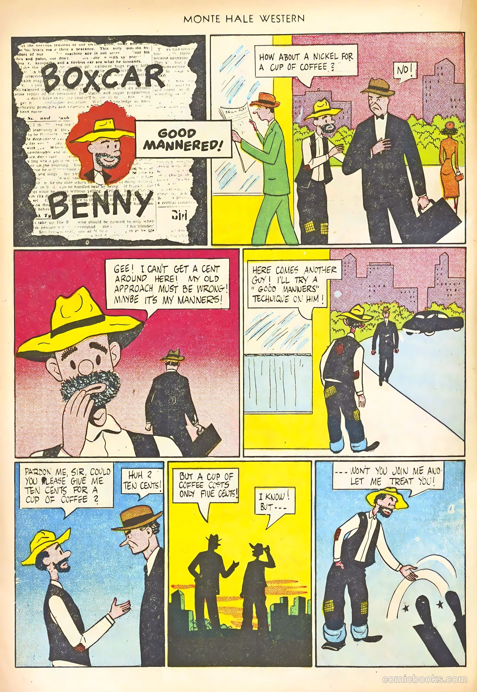 Monte Hale Western #59 (1951) — page 16 of 52