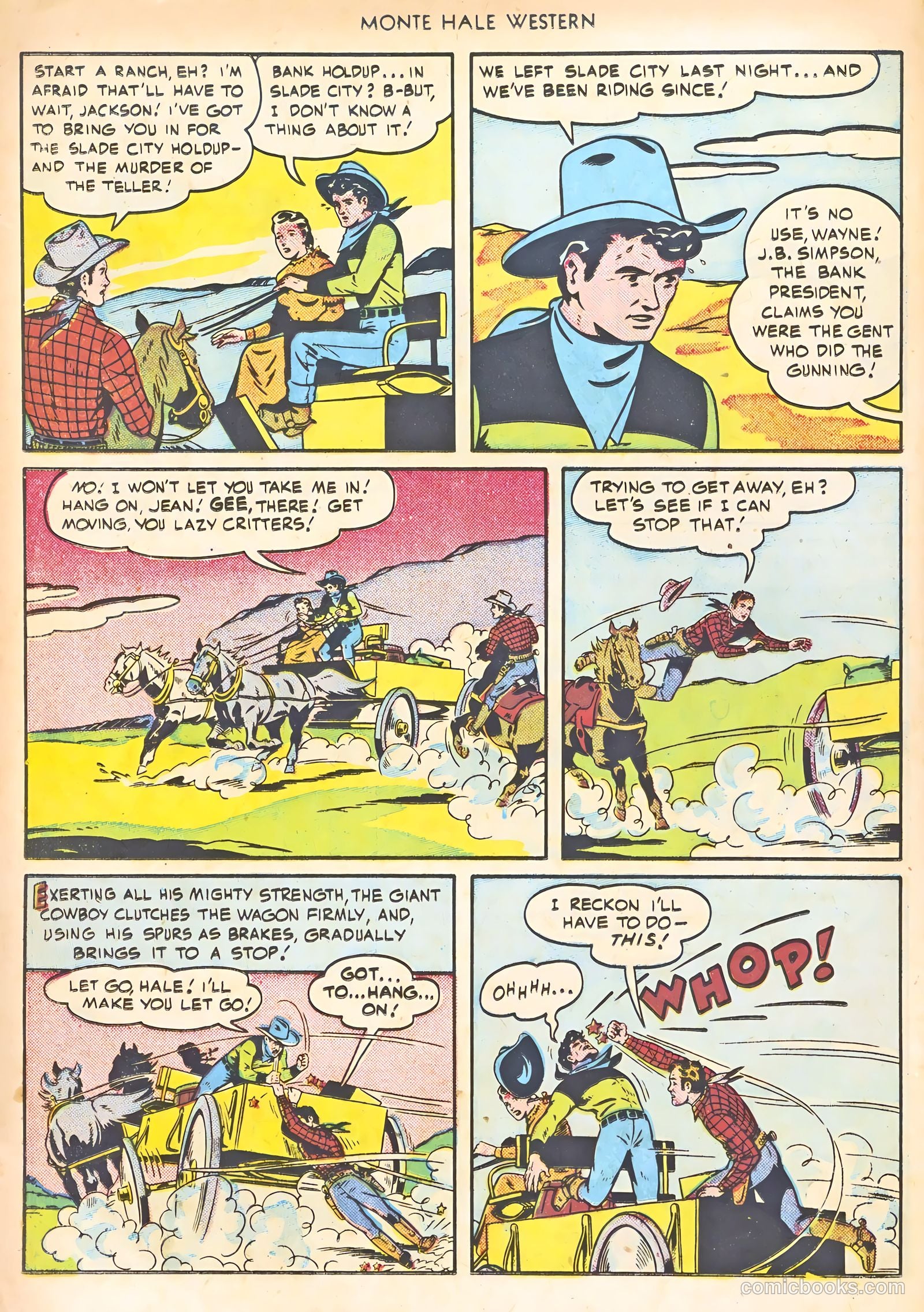 Monte Hale Western #59 (1951) — page 24 of 52