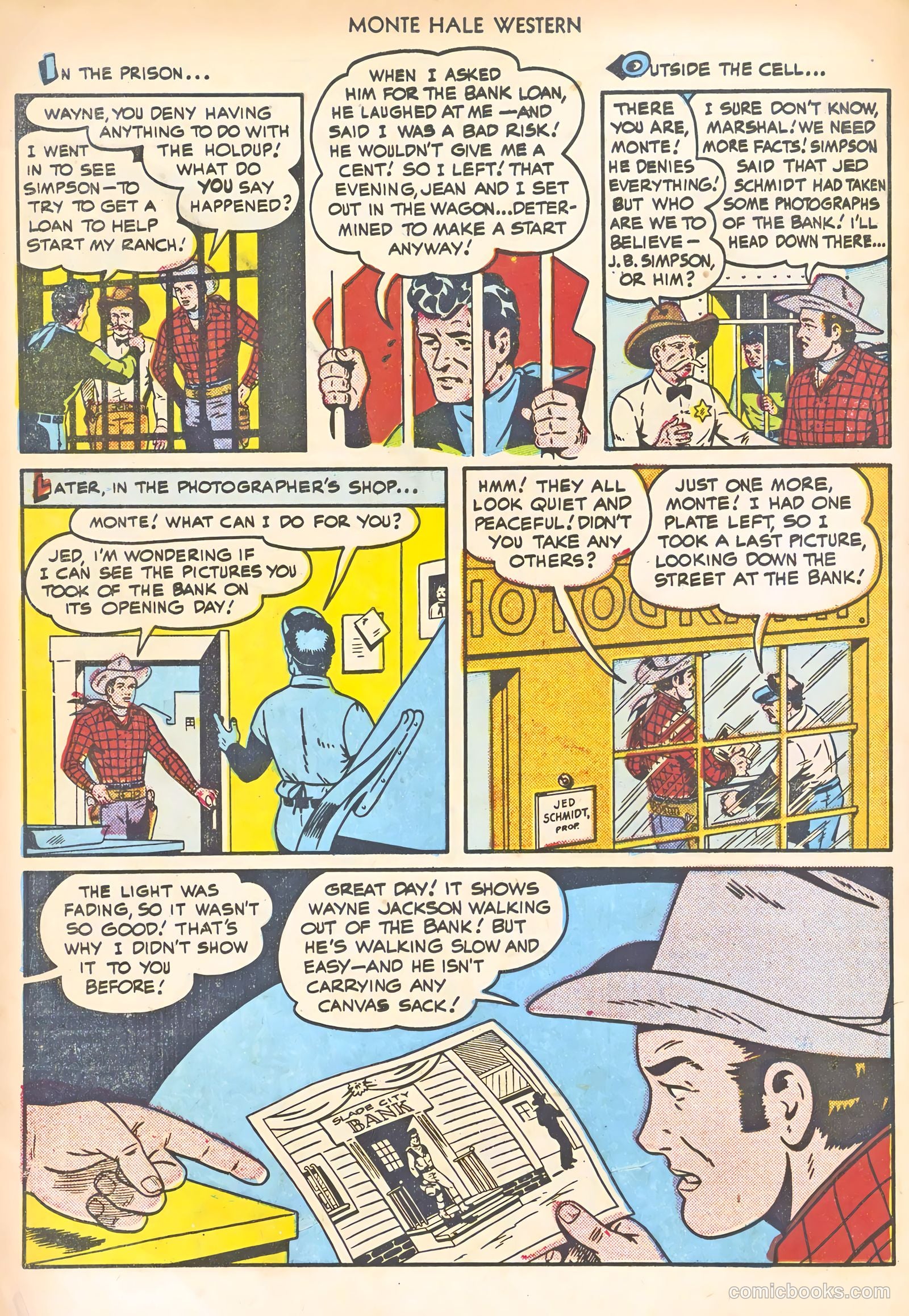 Monte Hale Western #59 (1951) — page 26 of 52
