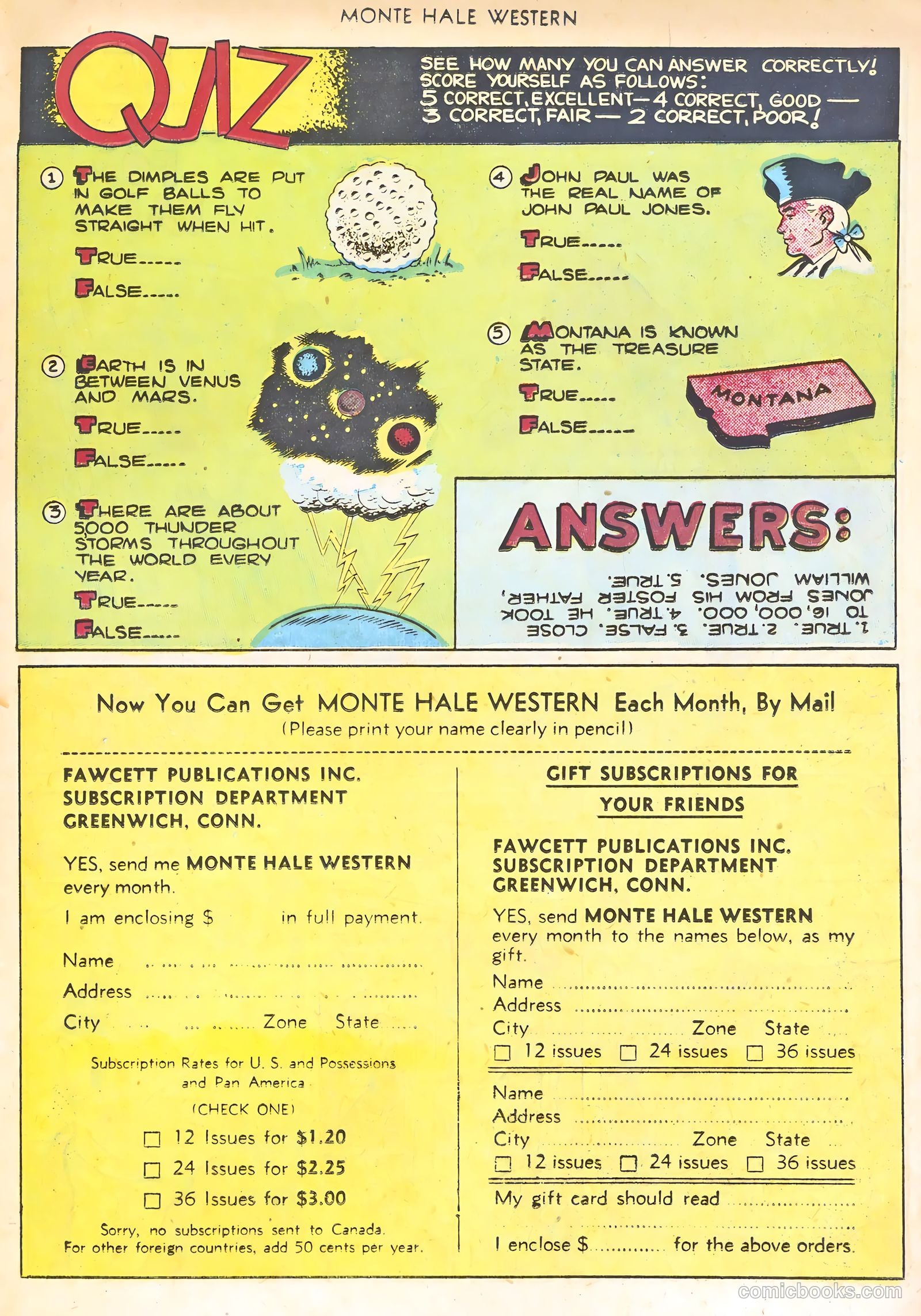 Monte Hale Western #59 (1951) — page 29 of 52
