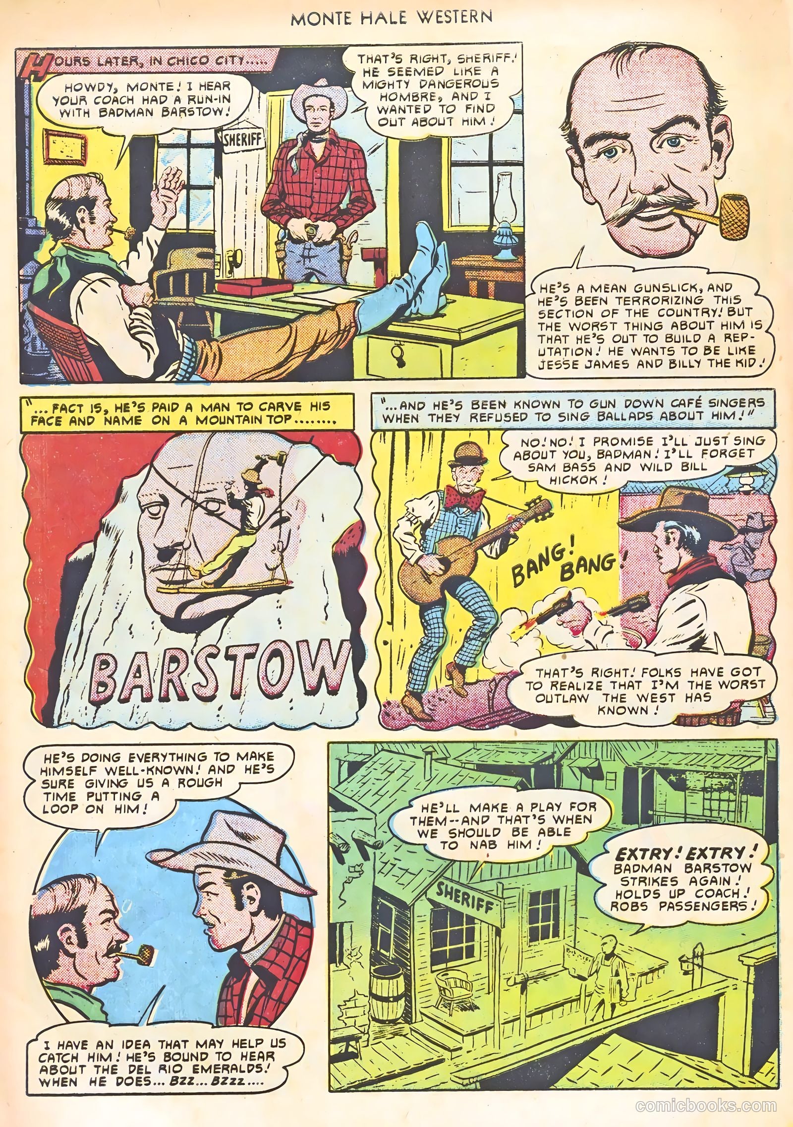 Monte Hale Western #59 (1951) — page 32 of 52