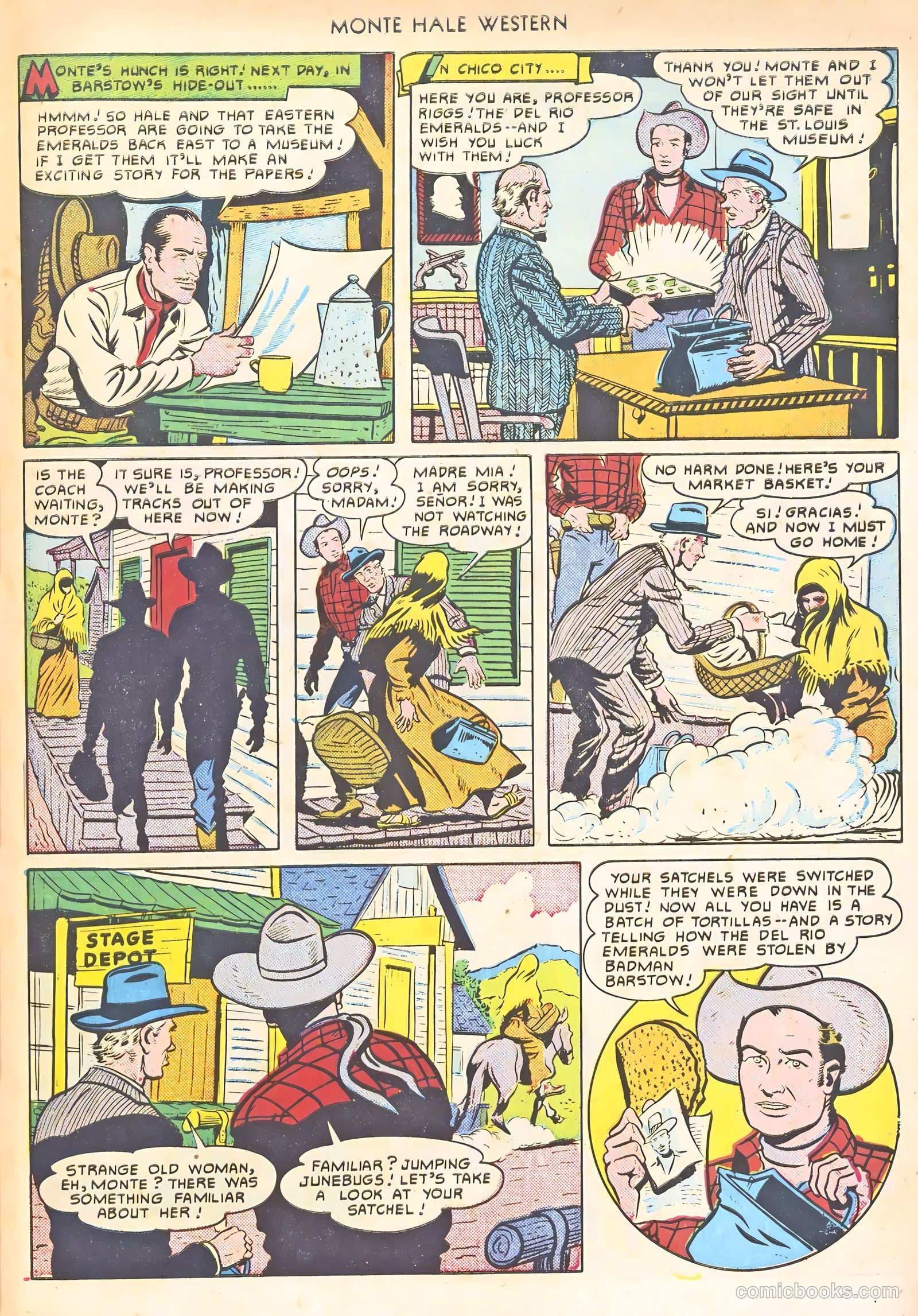 Monte Hale Western #59 (1951) — page 33 of 52