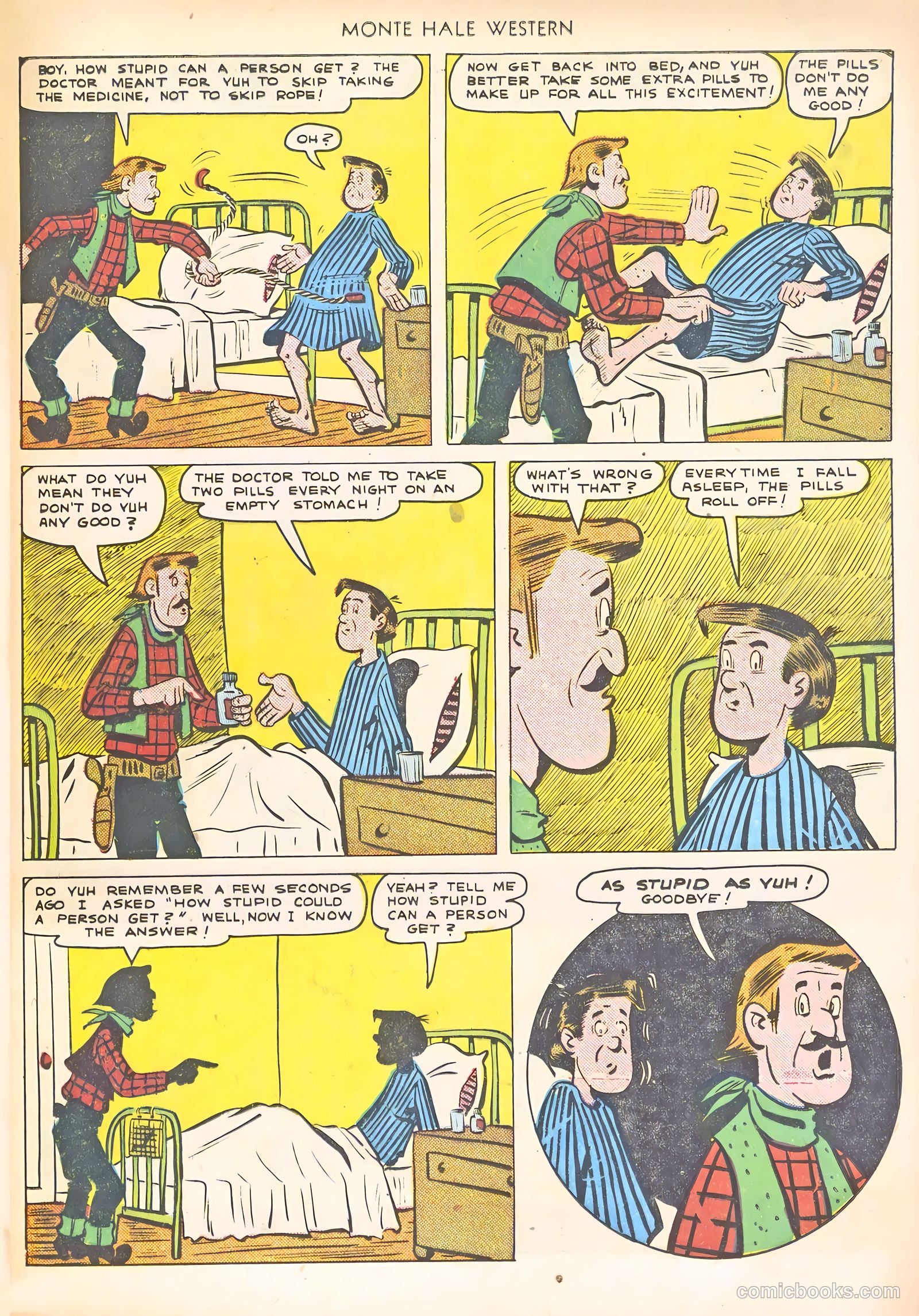 Monte Hale Western #59 (1951) — page 41 of 52