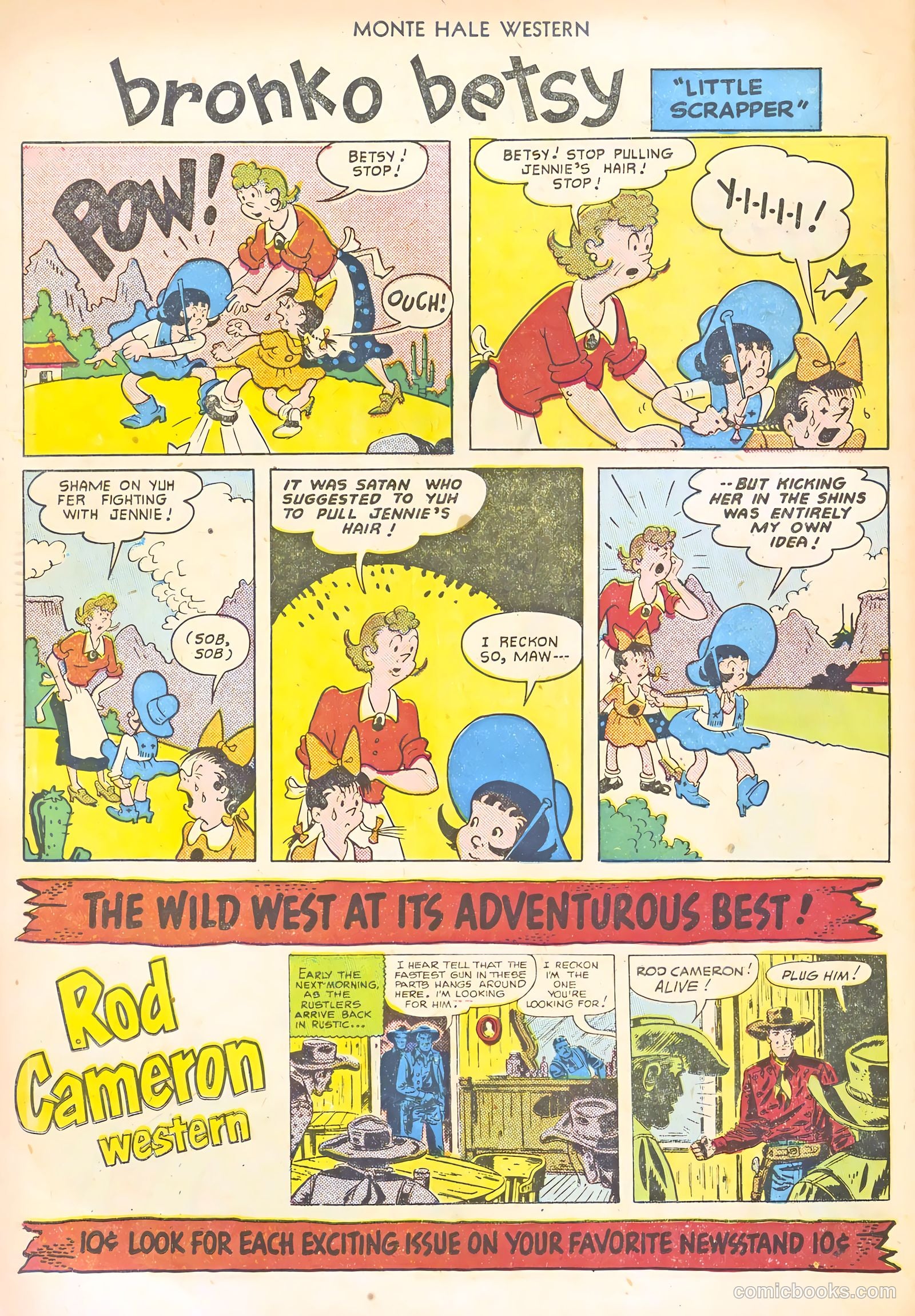 Monte Hale Western #59 (1951) — page 42 of 52