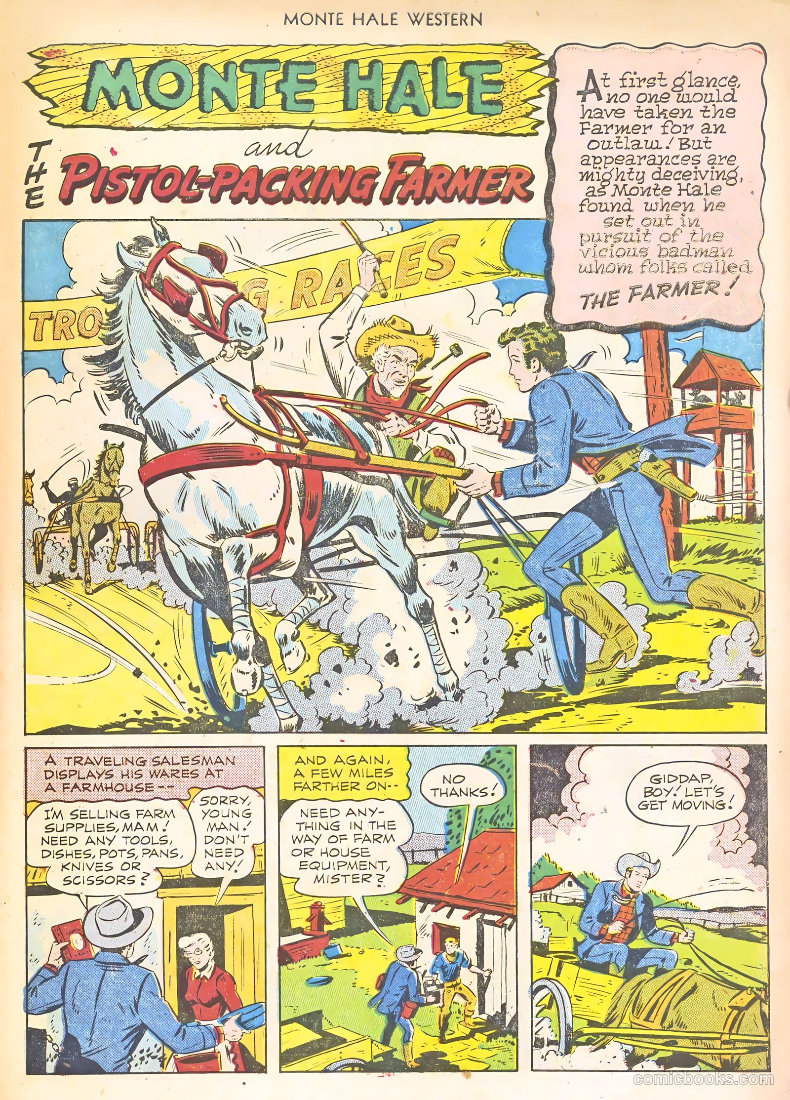 Monte Hale Western #59 (1951) — page 43 of 52