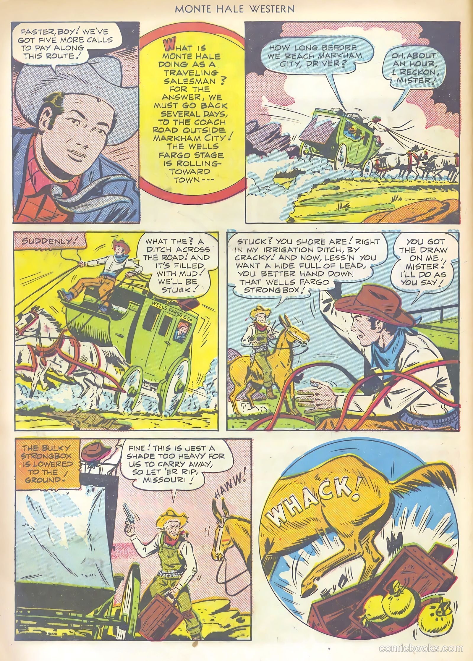 Monte Hale Western #59 (1951) — page 44 of 52