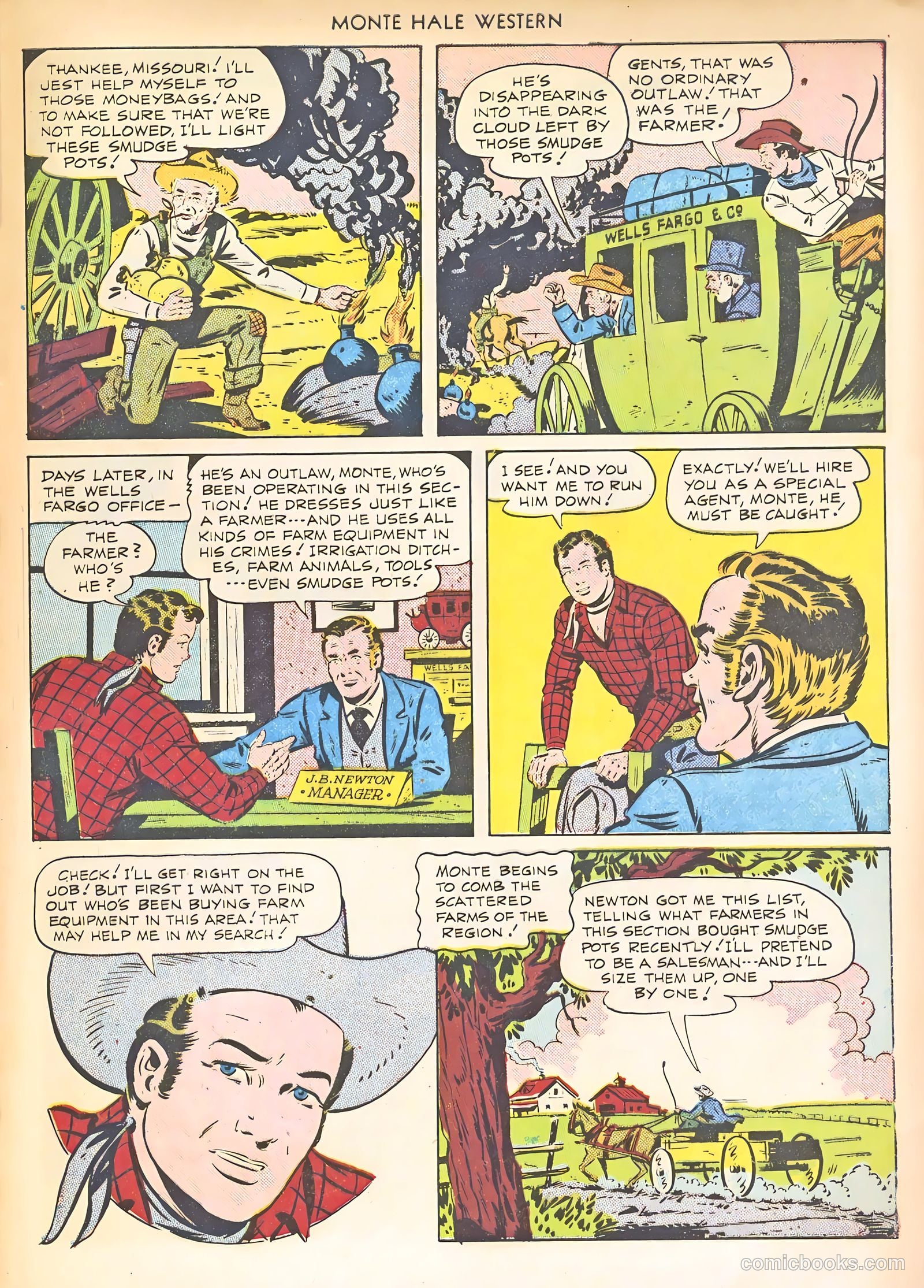 Monte Hale Western #59 (1951) — page 45 of 52
