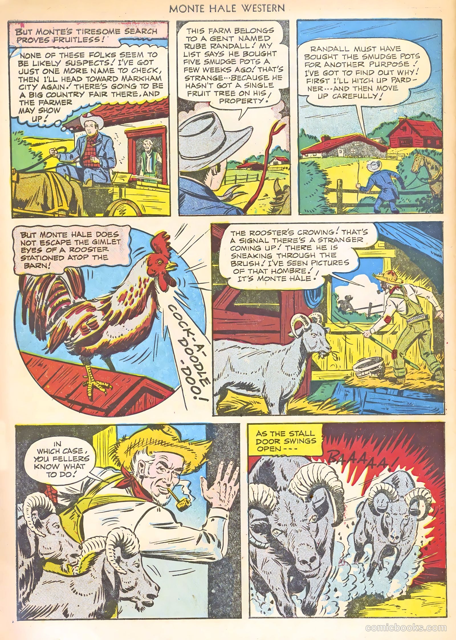 Monte Hale Western #59 (1951) — page 46 of 52