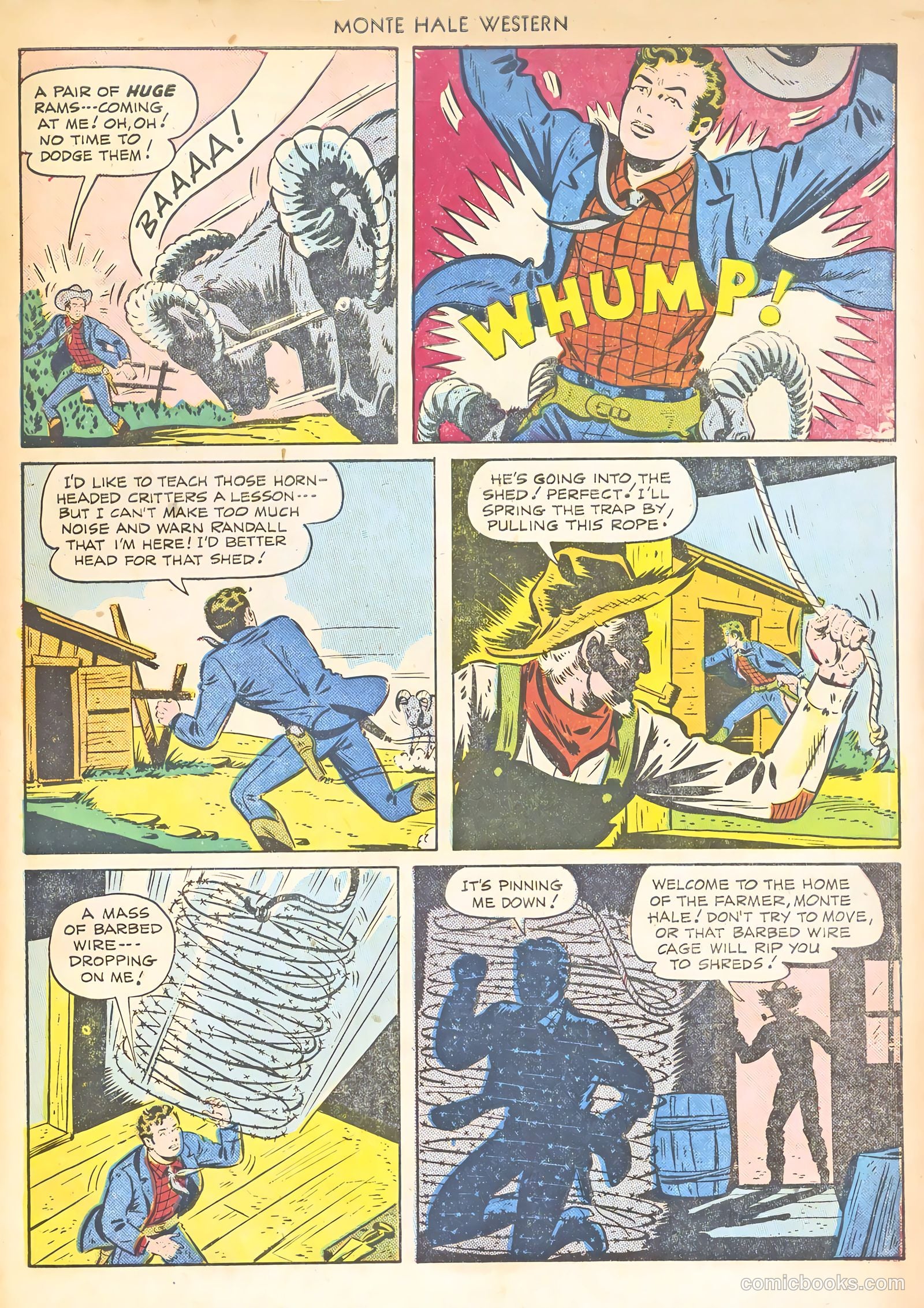 Monte Hale Western #59 (1951) — page 47 of 52
