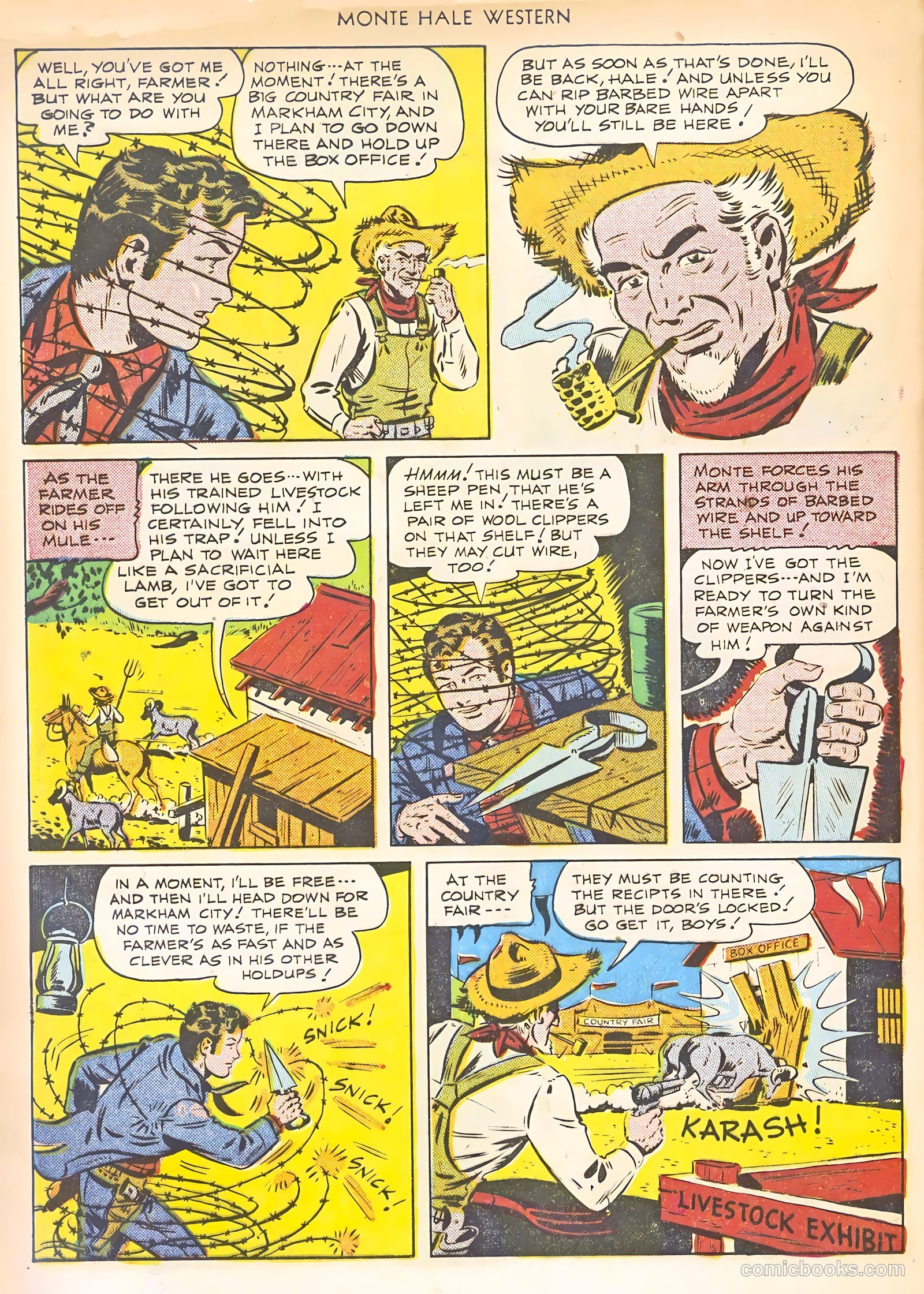 Monte Hale Western #59 (1951) — page 48 of 52