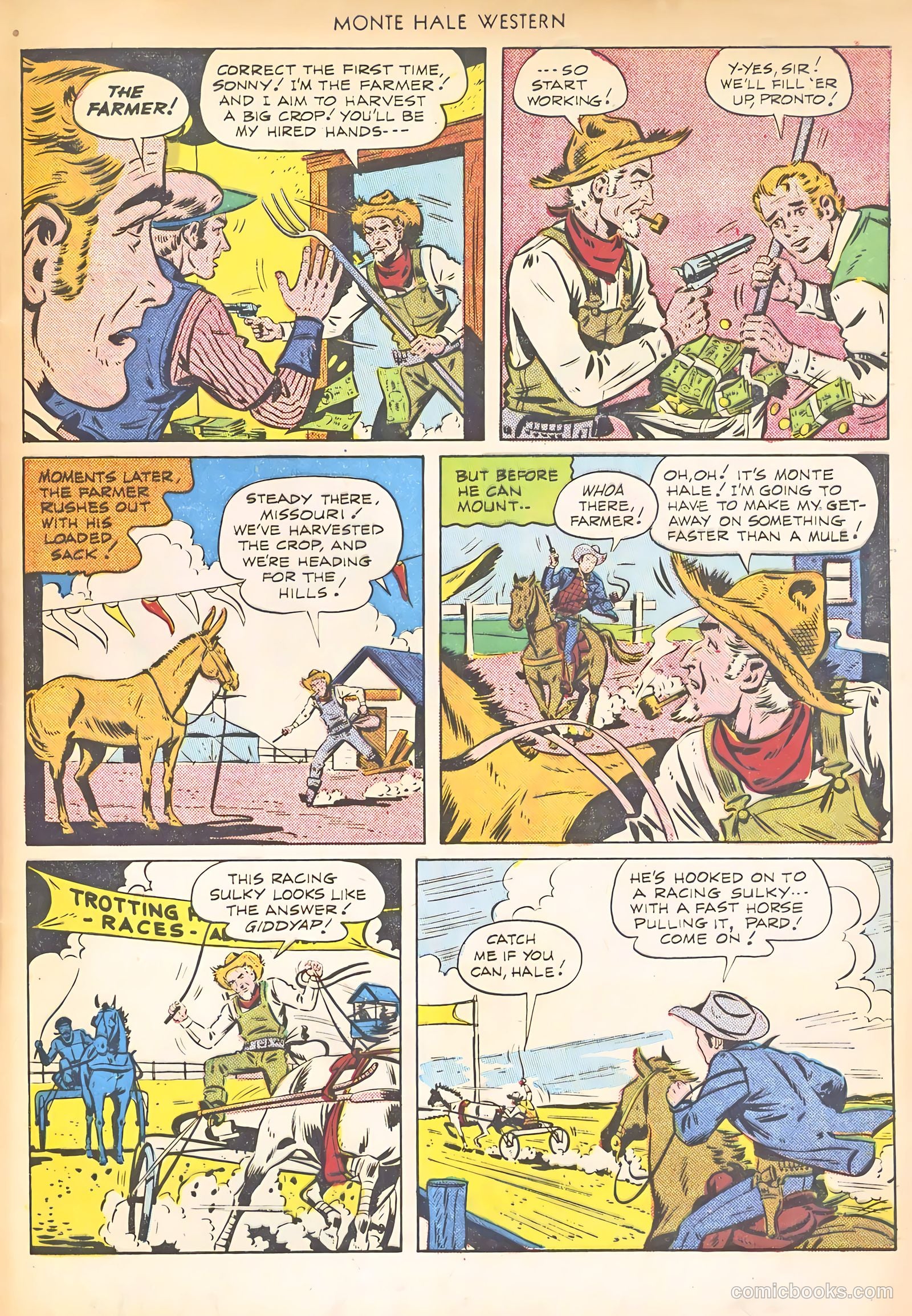 Monte Hale Western #59 (1951) — page 49 of 52