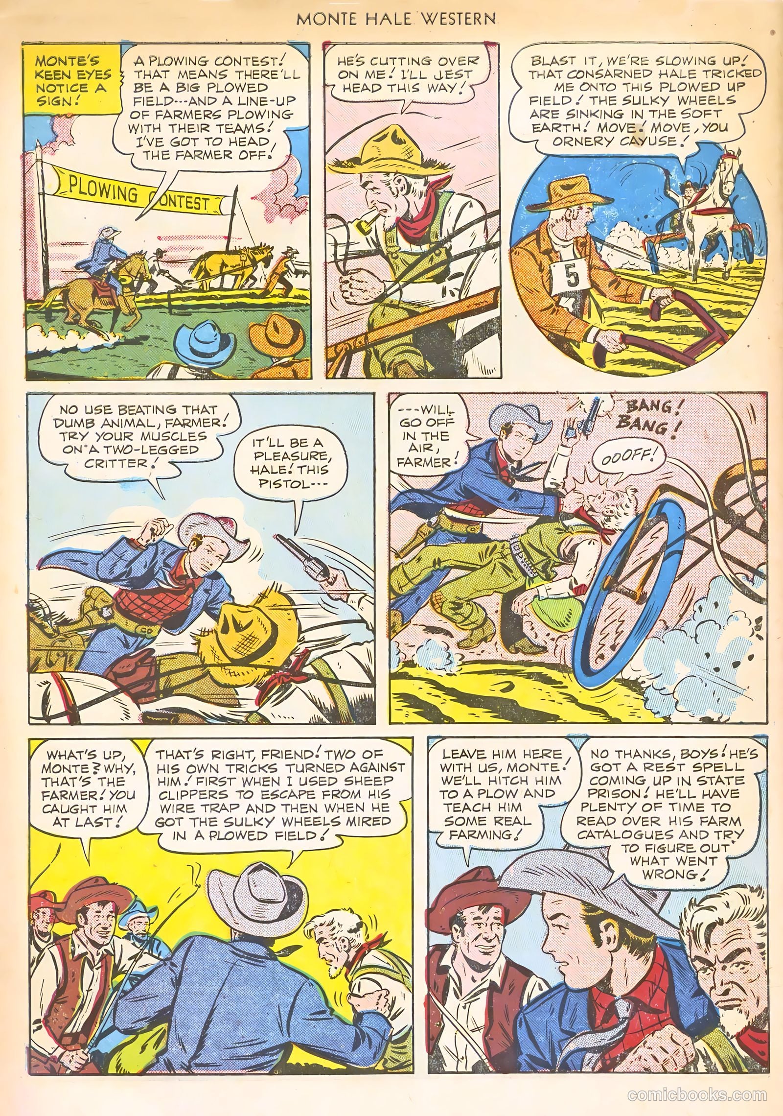 Monte Hale Western #59 (1951) — page 50 of 52